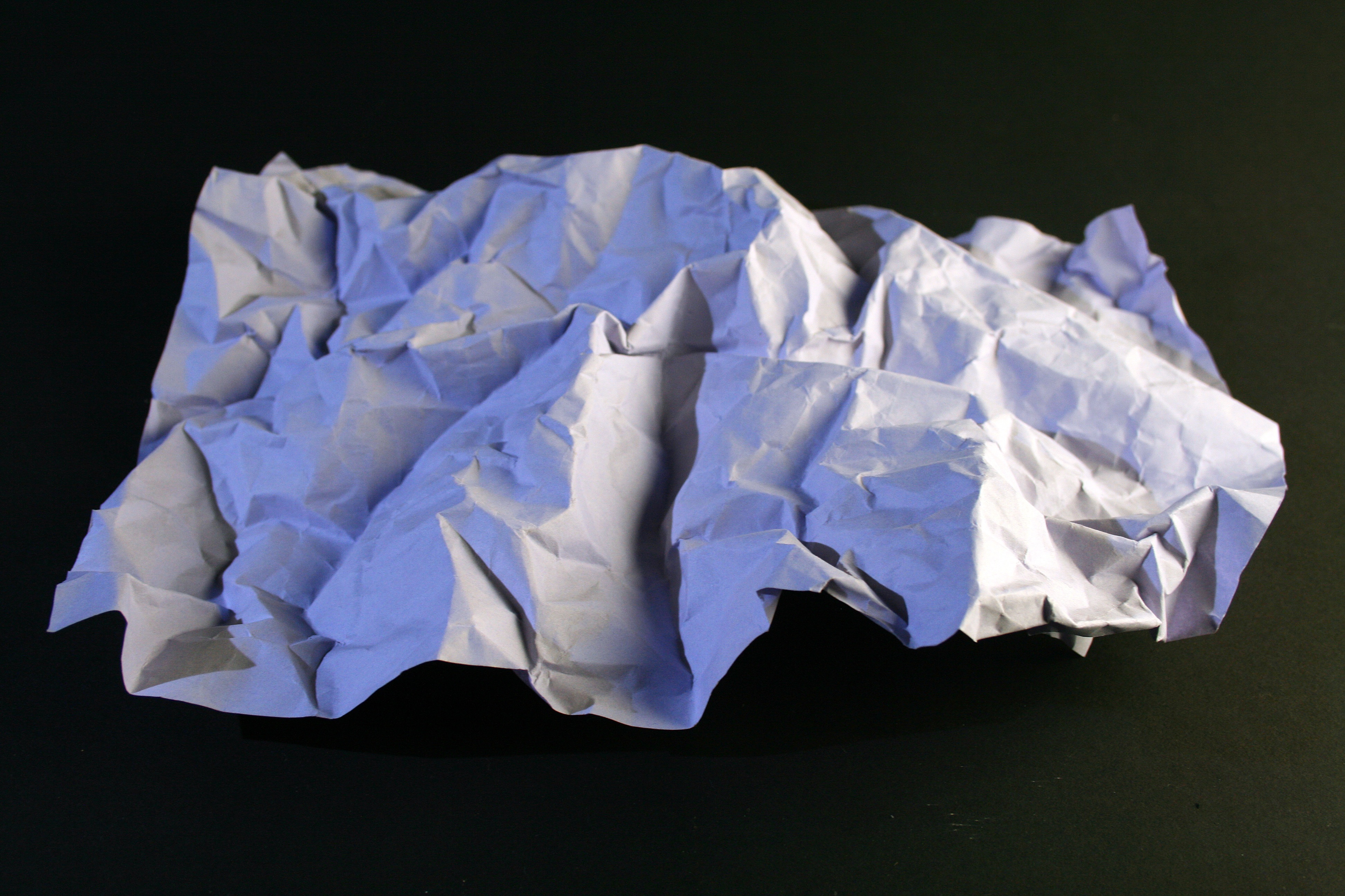 black, copy space, cut out, studio shot, white, high angle view, close-up, background, negative emotion, crumpled paper ball, frustration, black background, HD Wallpaper