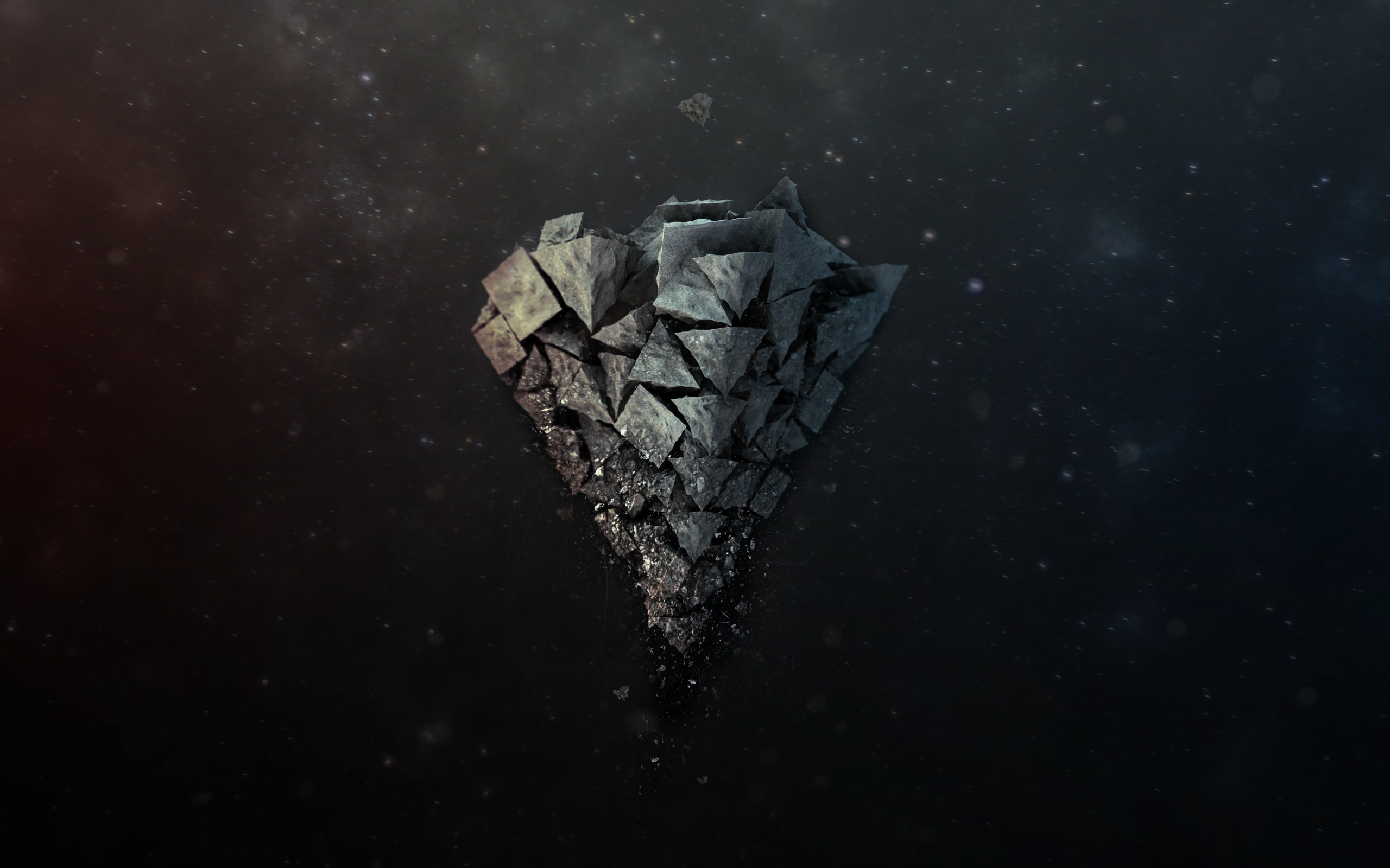 still life, 2K, night, no people, close-up, demolished, black color, damaged, paper, crumpled paper ball, black background, rock, single object, art and craft, HD Wallpaper