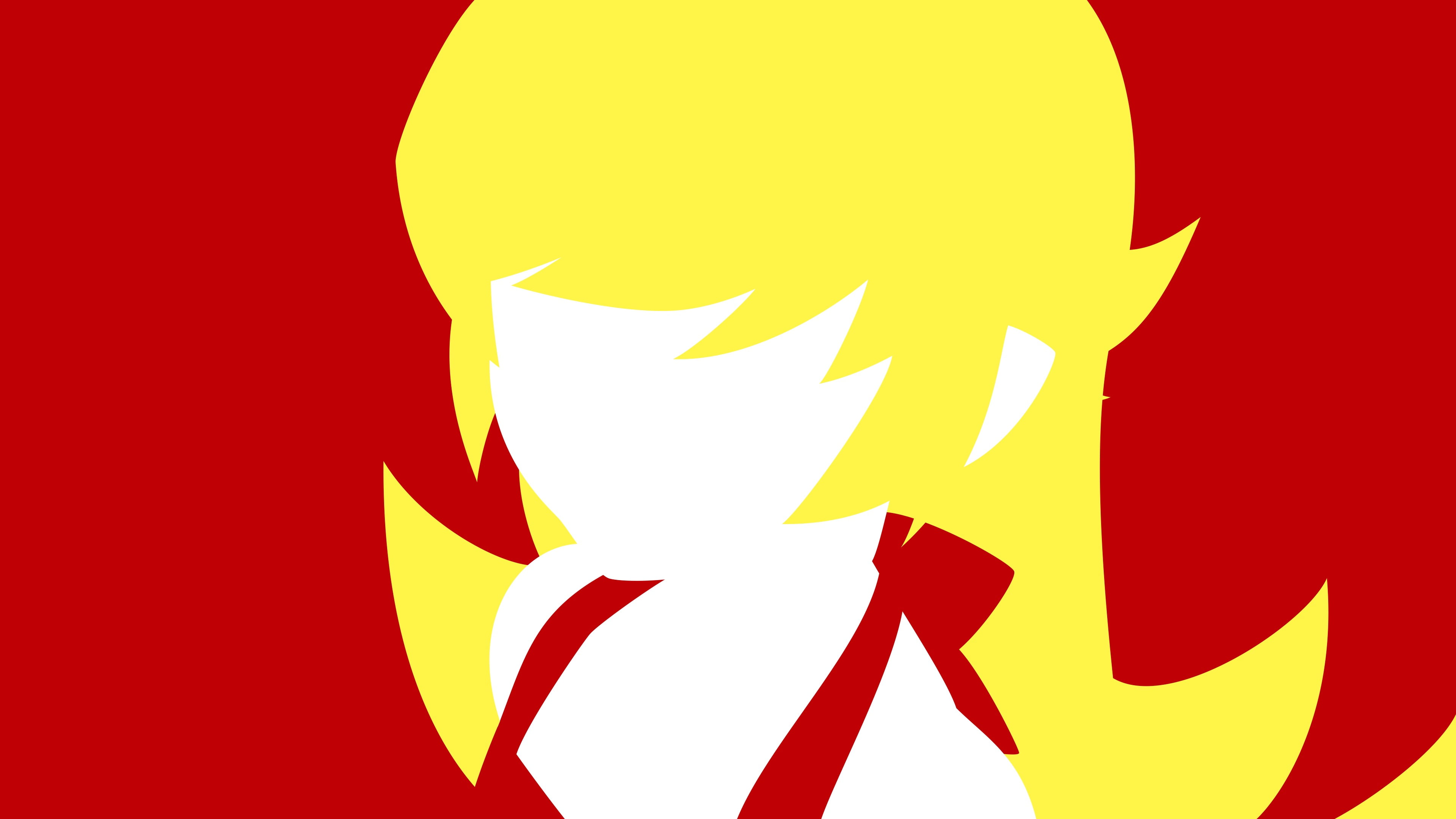 Oshino Shinobu, studio shot, digital composite, 4K, traditional festival, colored background, art and craft, cartoon, no people, illustration, anime vectors, HD Wallpaper