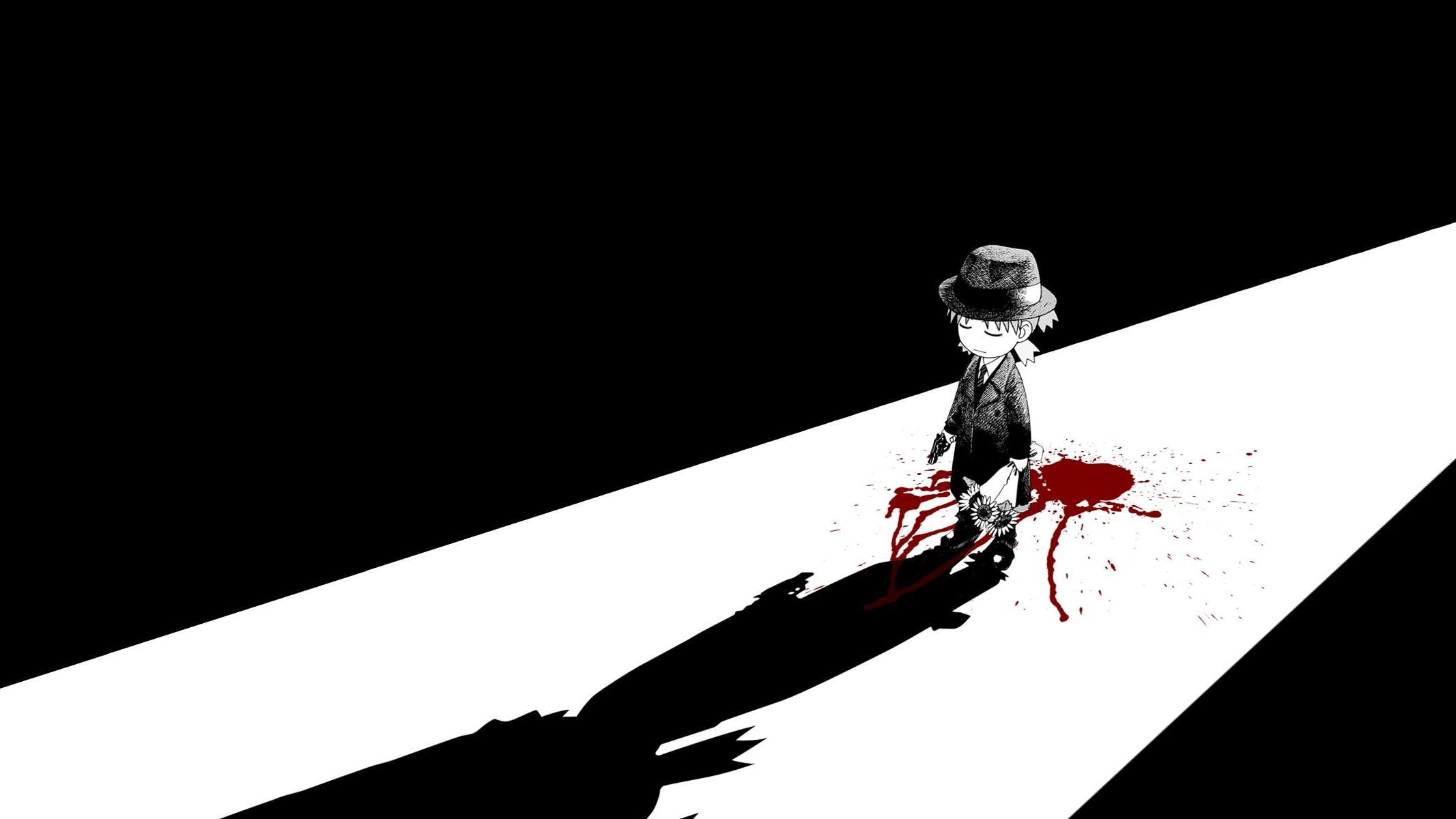 yotsubato, coloring, 1080P, selective, manga, selective coloring, HD Wallpaper