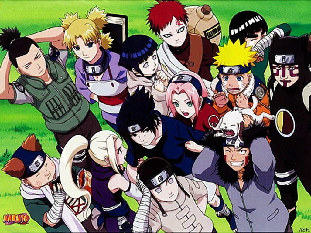 hd, art, friends, 480P, anime, Naruto, HD Wallpaper