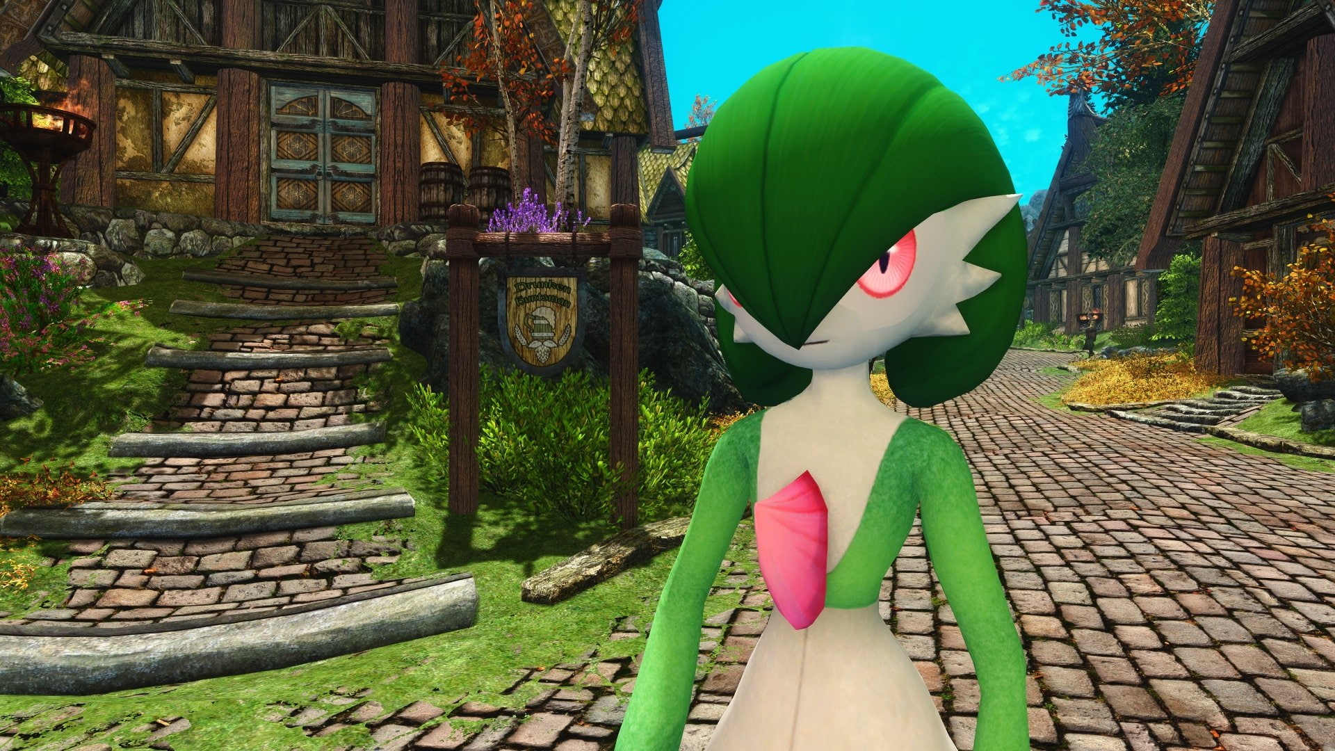 Video Game, Gardevoir (Pokémon), Crossover, 1080P, HD Wallpaper