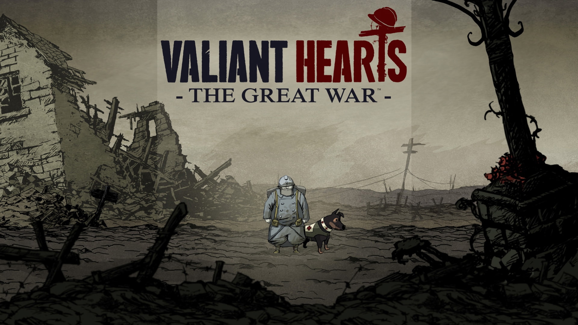 the great war, 1080P, valiant hearts, art, world war i, wwi, HD Wallpaper