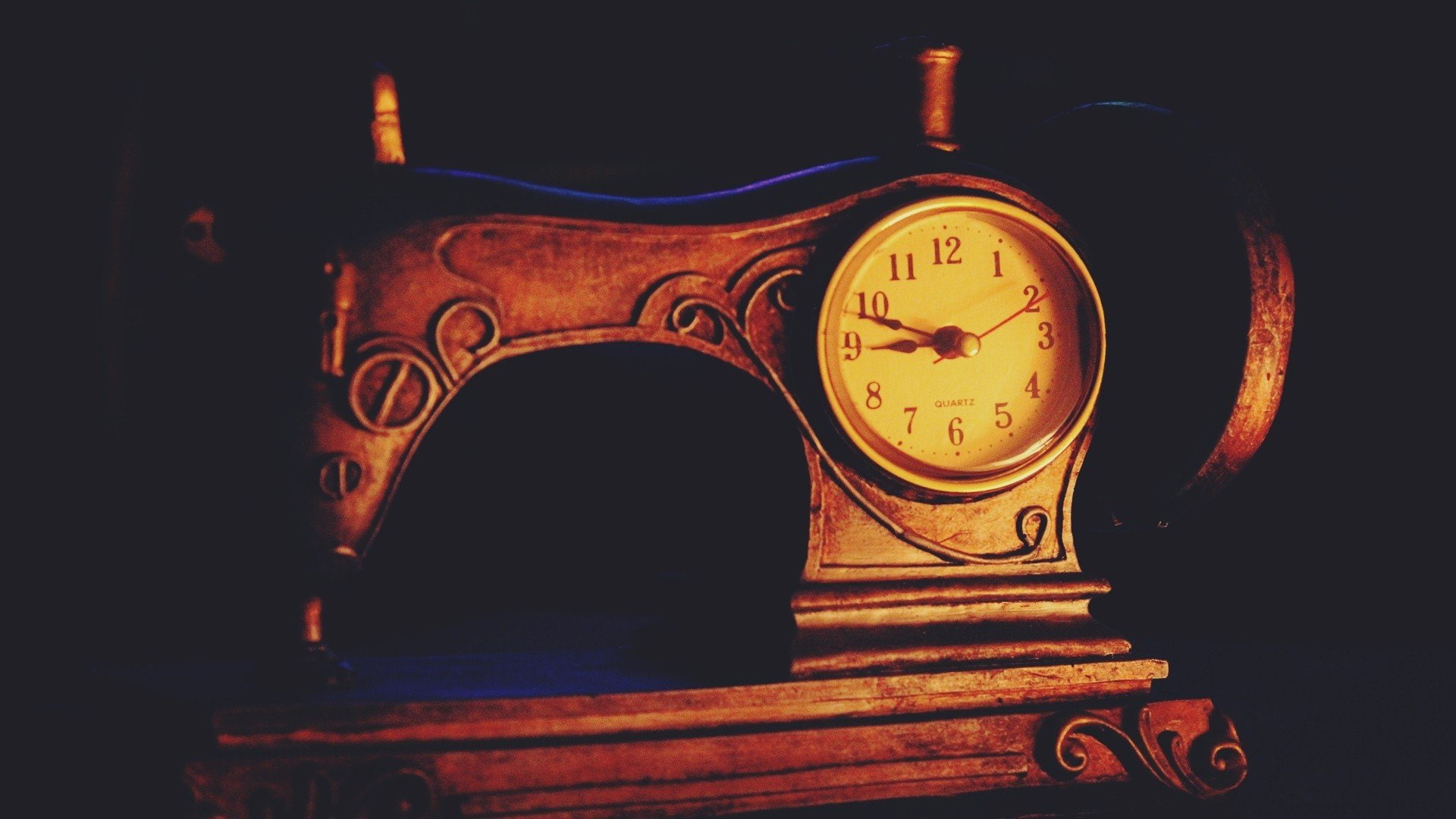 hd, entertainment, px, Retro style, 1920x1080 px, antiques, 1080P, art, retro, x, Vintage, clocks, Old, night, style, HD Wallpaper