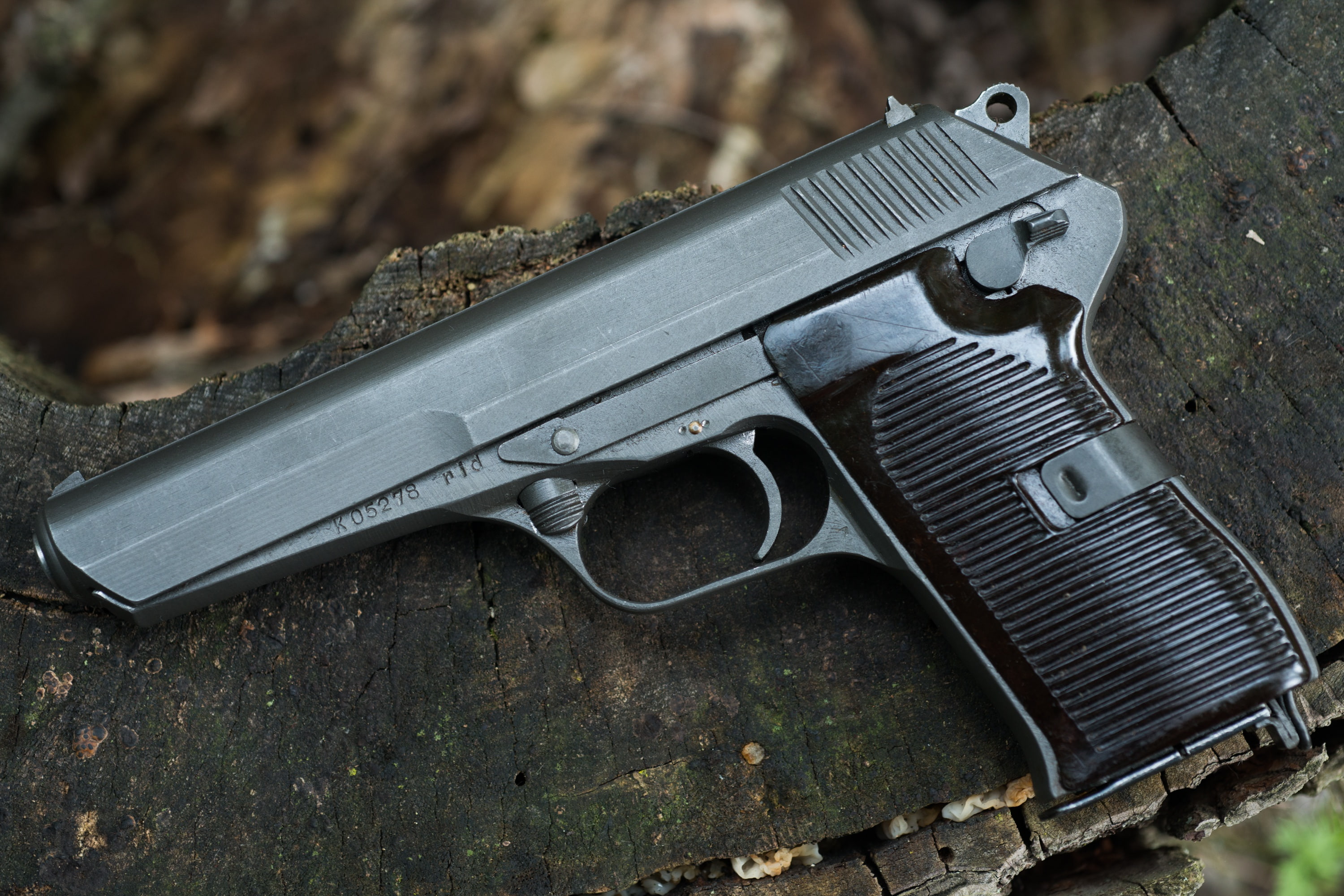 Czechoslovakia, self-loading pistol, Czech CZ52, 2K, HD Wallpaper
