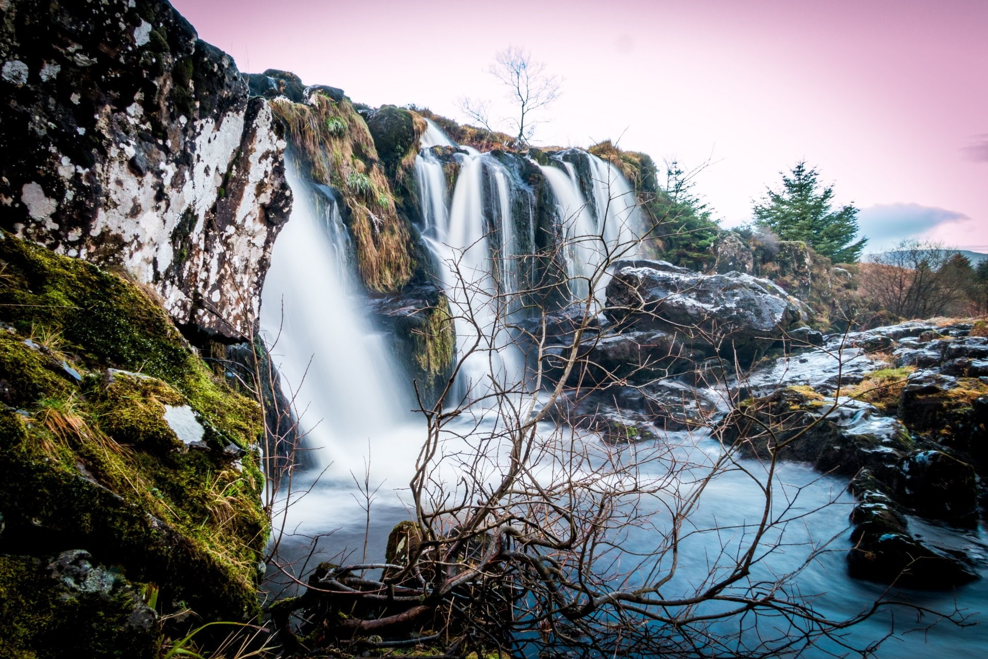 Waterfalls, 1080P, Waterfall, Loup Of Fintry Waterfall, HD Wallpaper