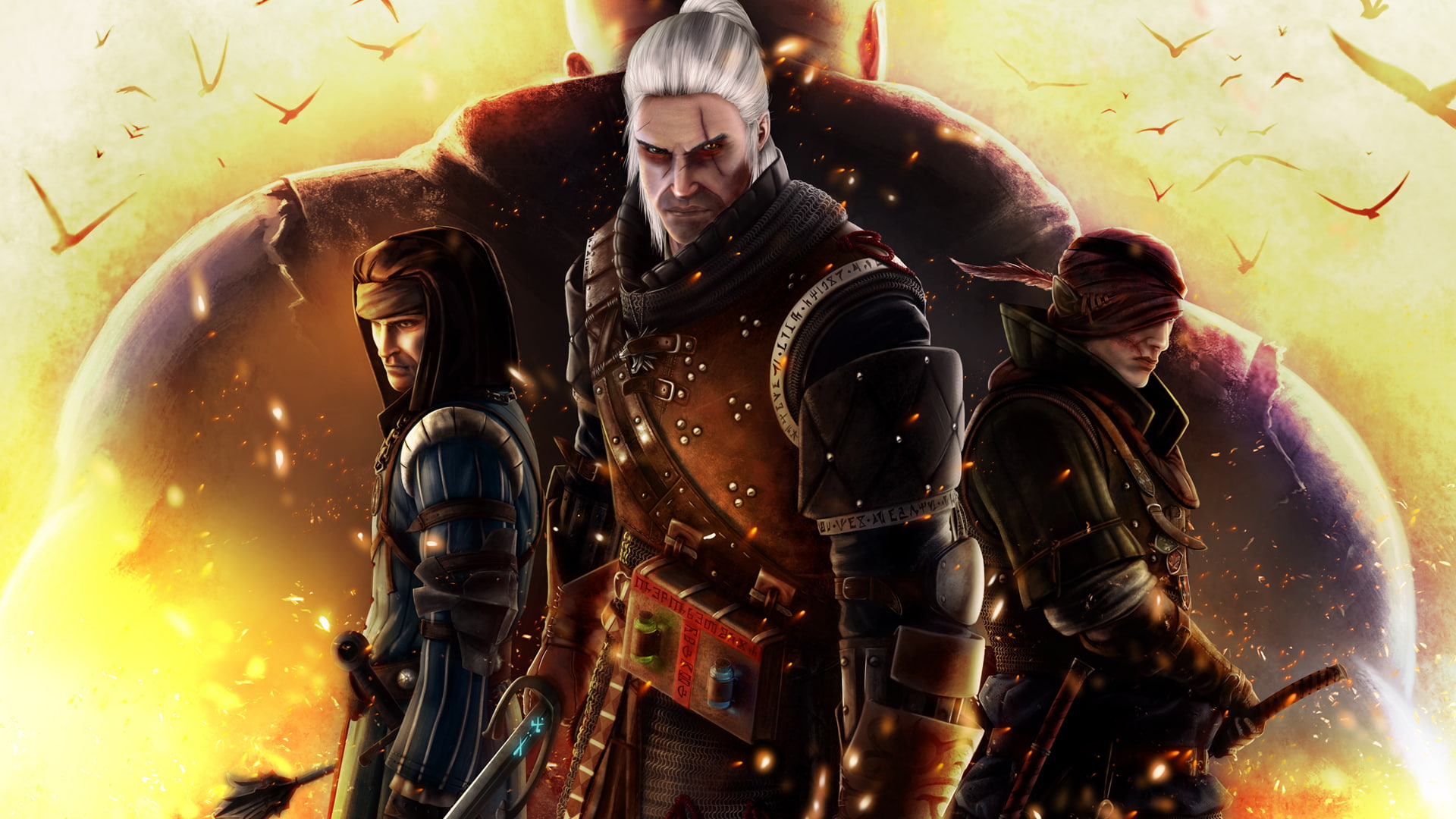 1080P, The Witcher 2: Assassins Of Kings, The Witcher, HD Wallpaper