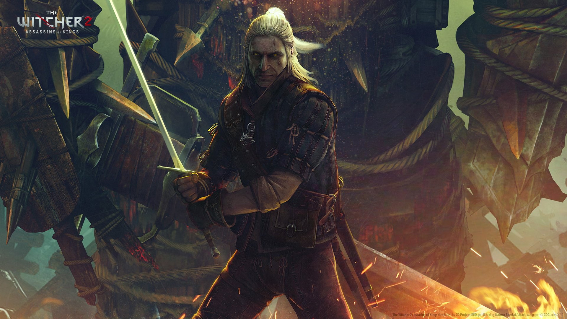 The Witcher 2: Assassins Of Kings, Geralt of Rivia, 1080P, The Witcher, HD Wallpaper