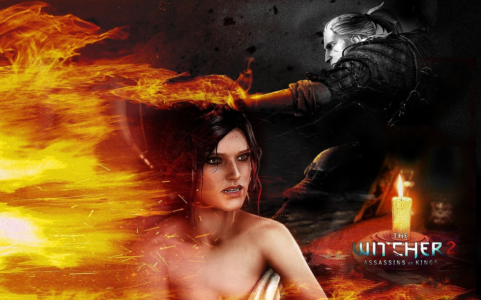 Triss Merigold, The Witcher 2: Assassins Of Kings, The Witcher, 720P, HD Wallpaper