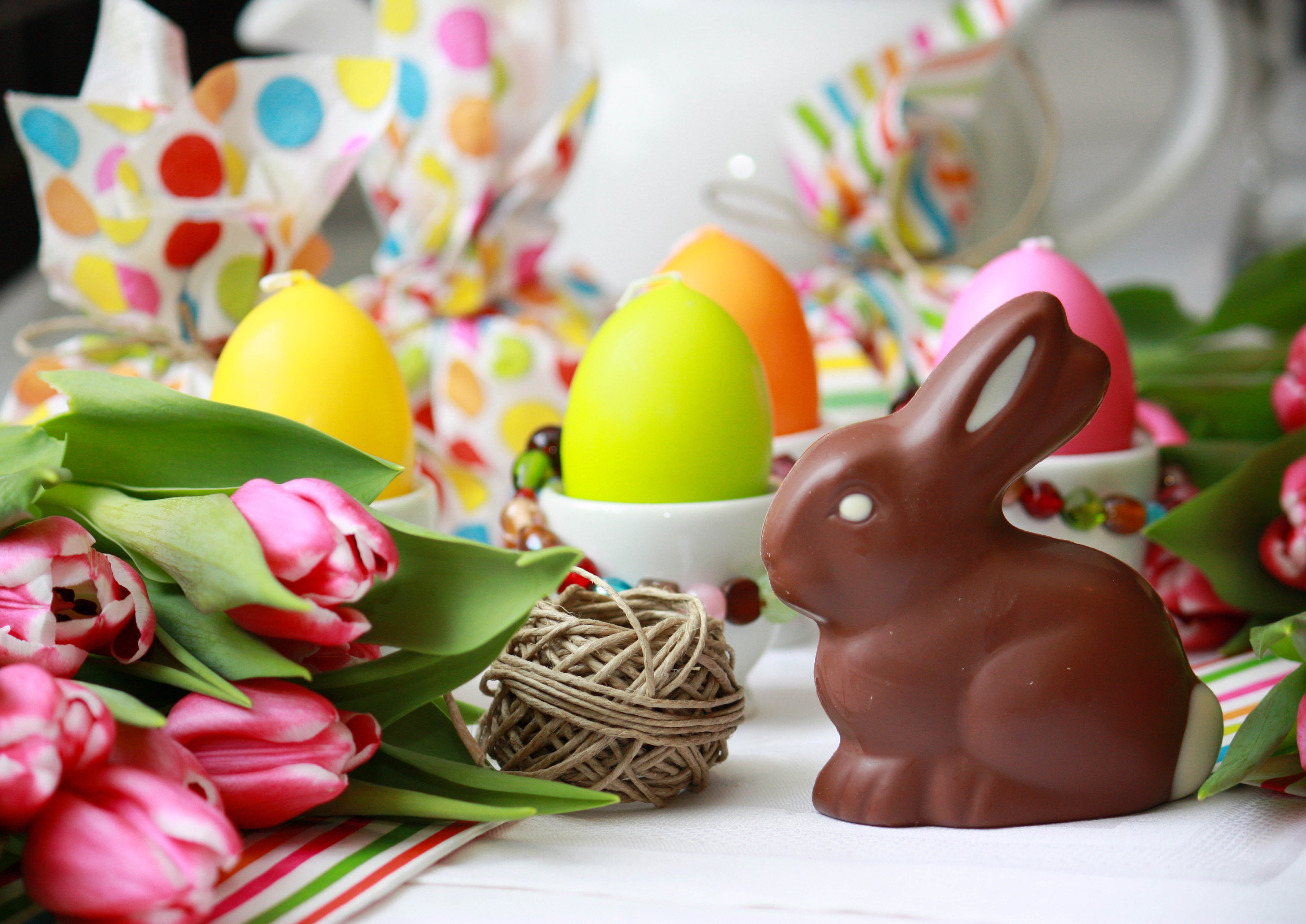 chocolate, no People, art and craft, easter bunny, temptation, still life, animal Egg, symbol, gift, figurine, creativity, colors, celebration, season, HD Wallpaper
