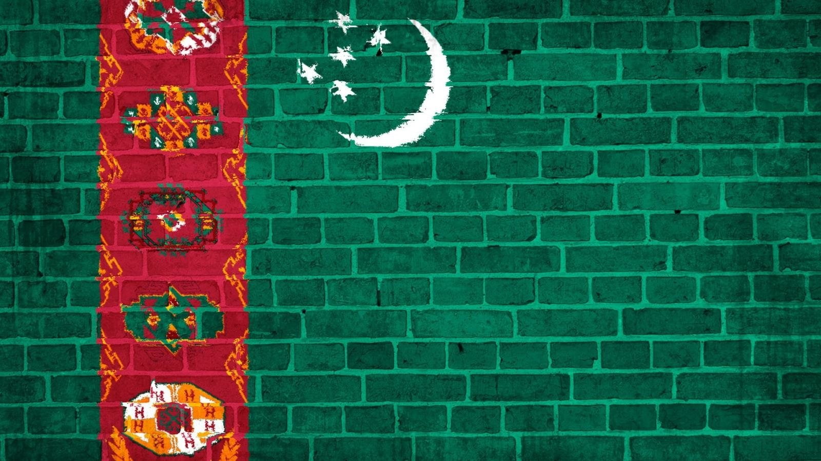 720P, flag of Turkmenistan, Flags, HD Wallpaper