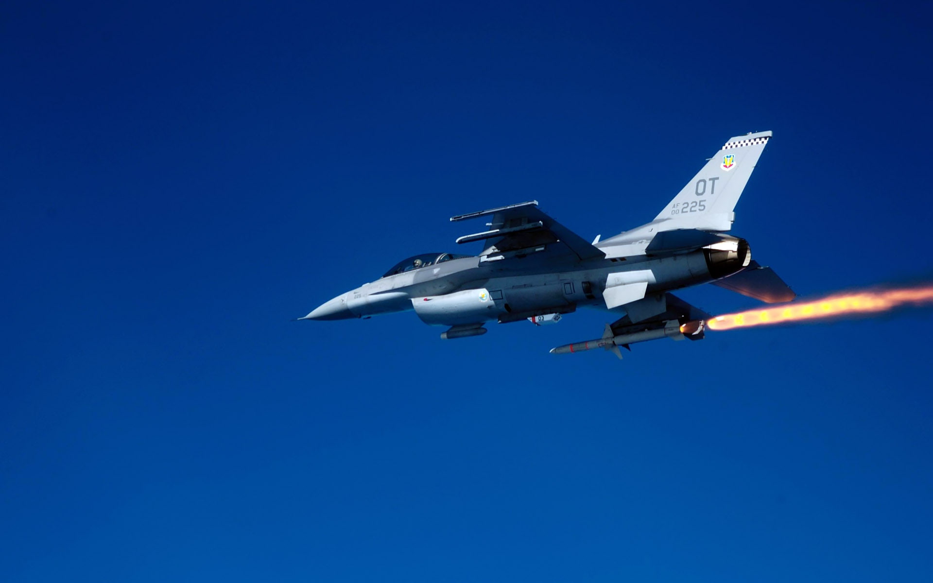 missile, falcon, firing, f, fighting, c, 1080P, agm, HD Wallpaper