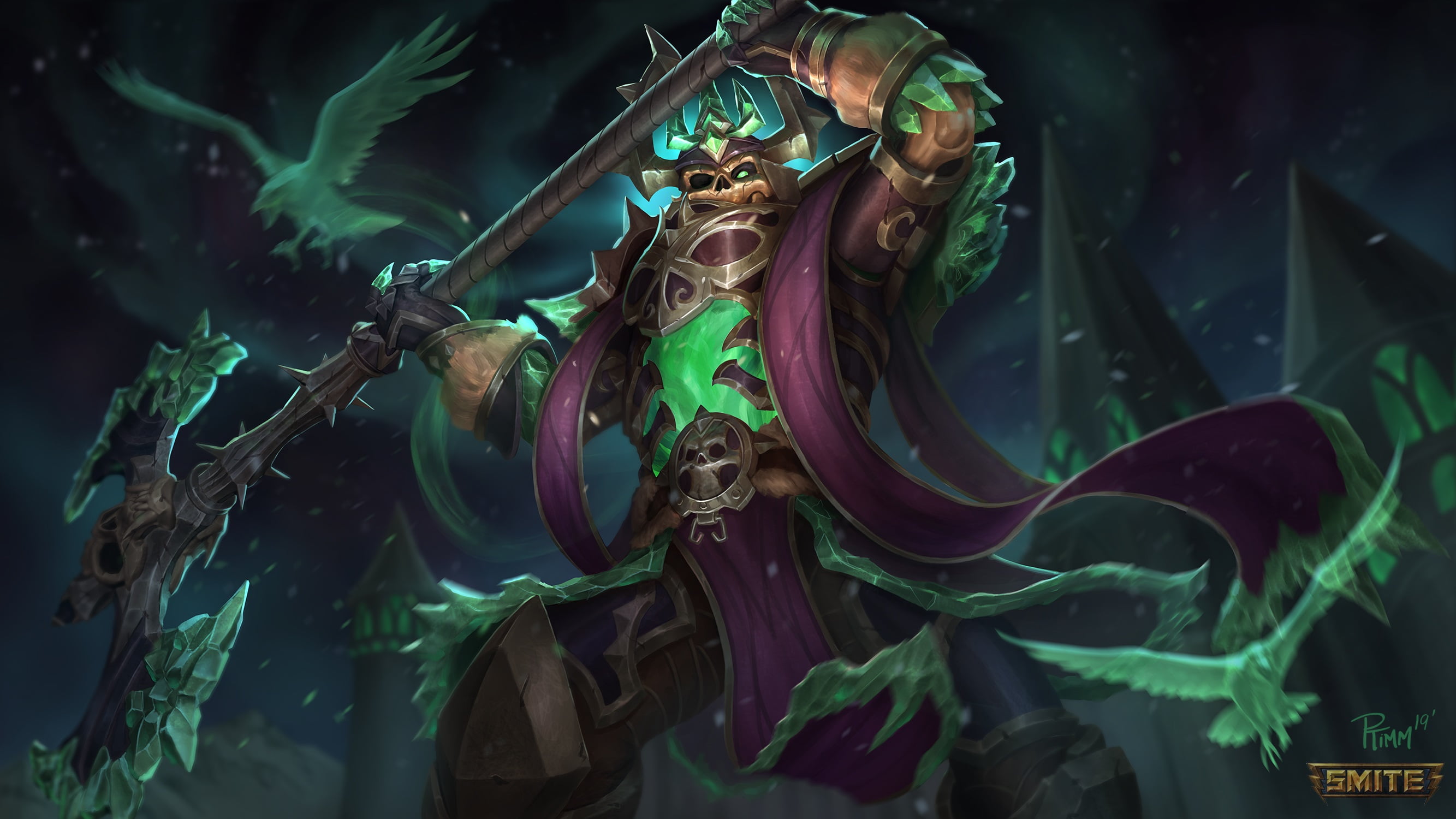 Video Game, 2K, Smite, Odin (Smite), HD Wallpaper