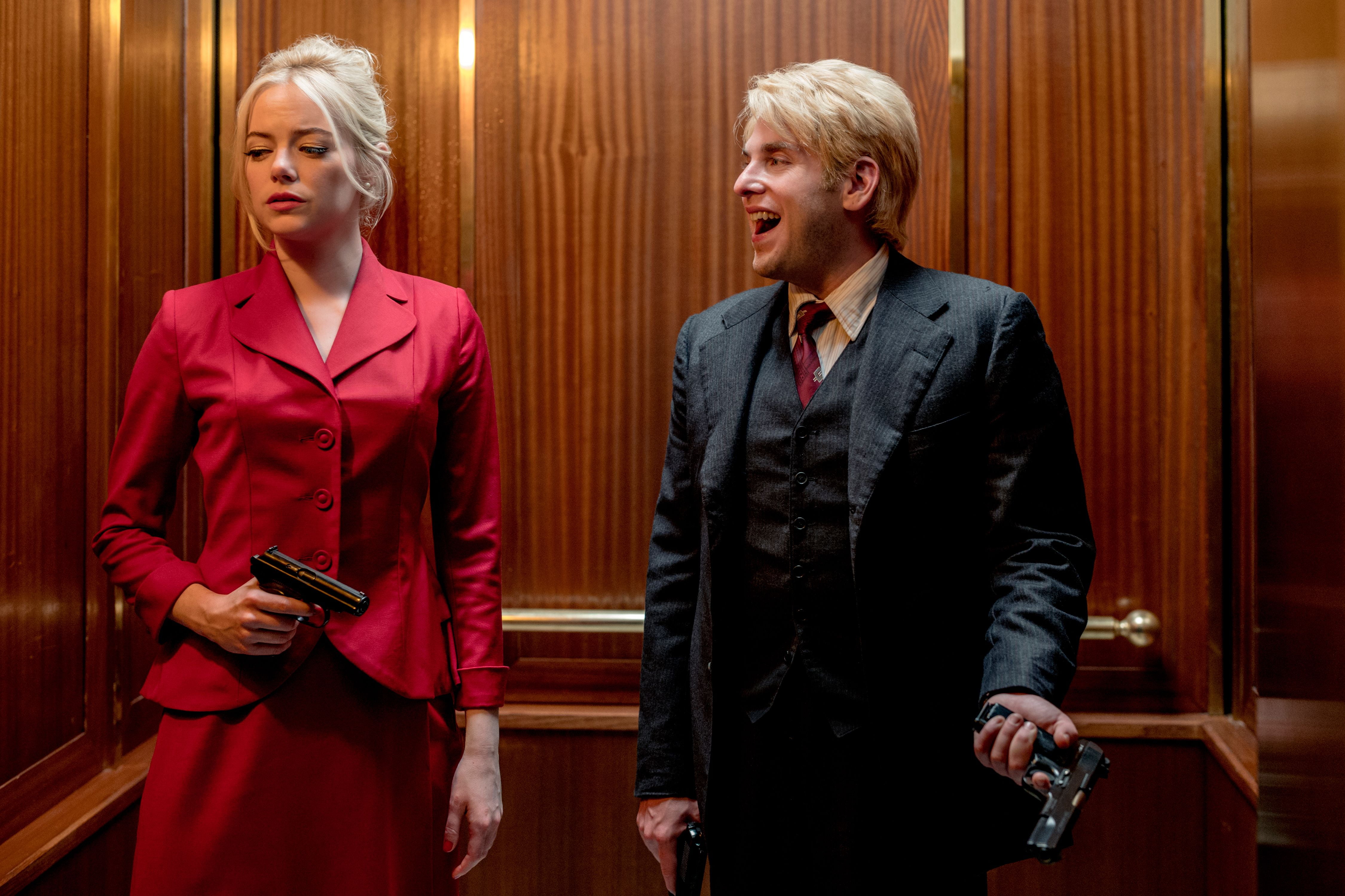 TV Show, 4K, Maniac (2018), Jonah Hill, Emma Stone, Gun, HD Wallpaper