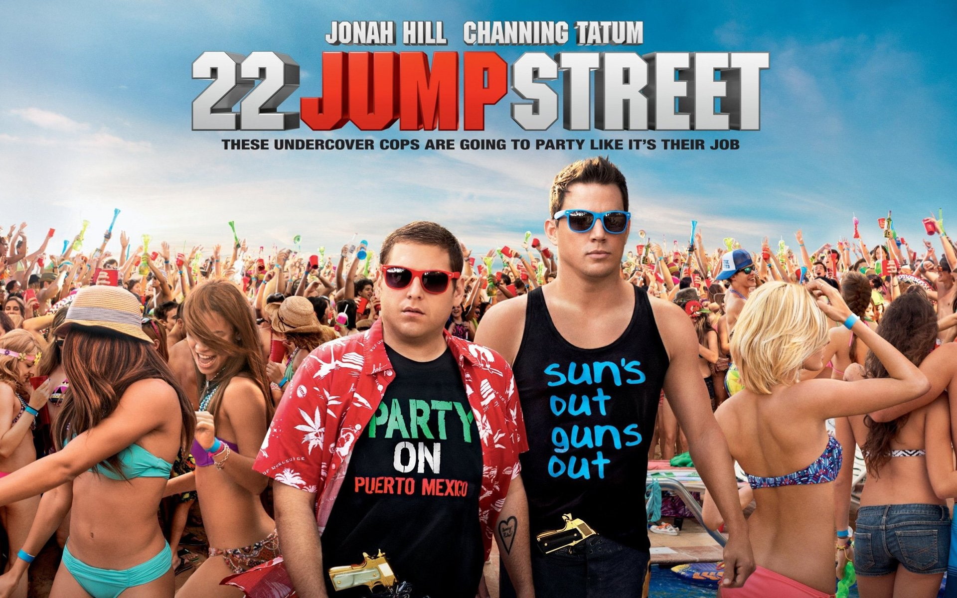 Channing Tatum, 1080P, Movie, 22 Jump Street, Jonah Hill, HD Wallpaper