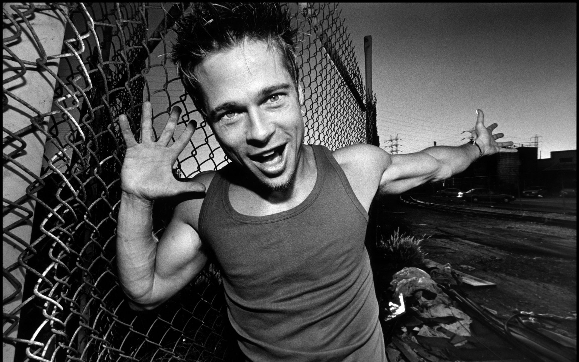 1080P, Actor, American, Brad Pitt, Fight Club, Movie, HD Wallpaper
