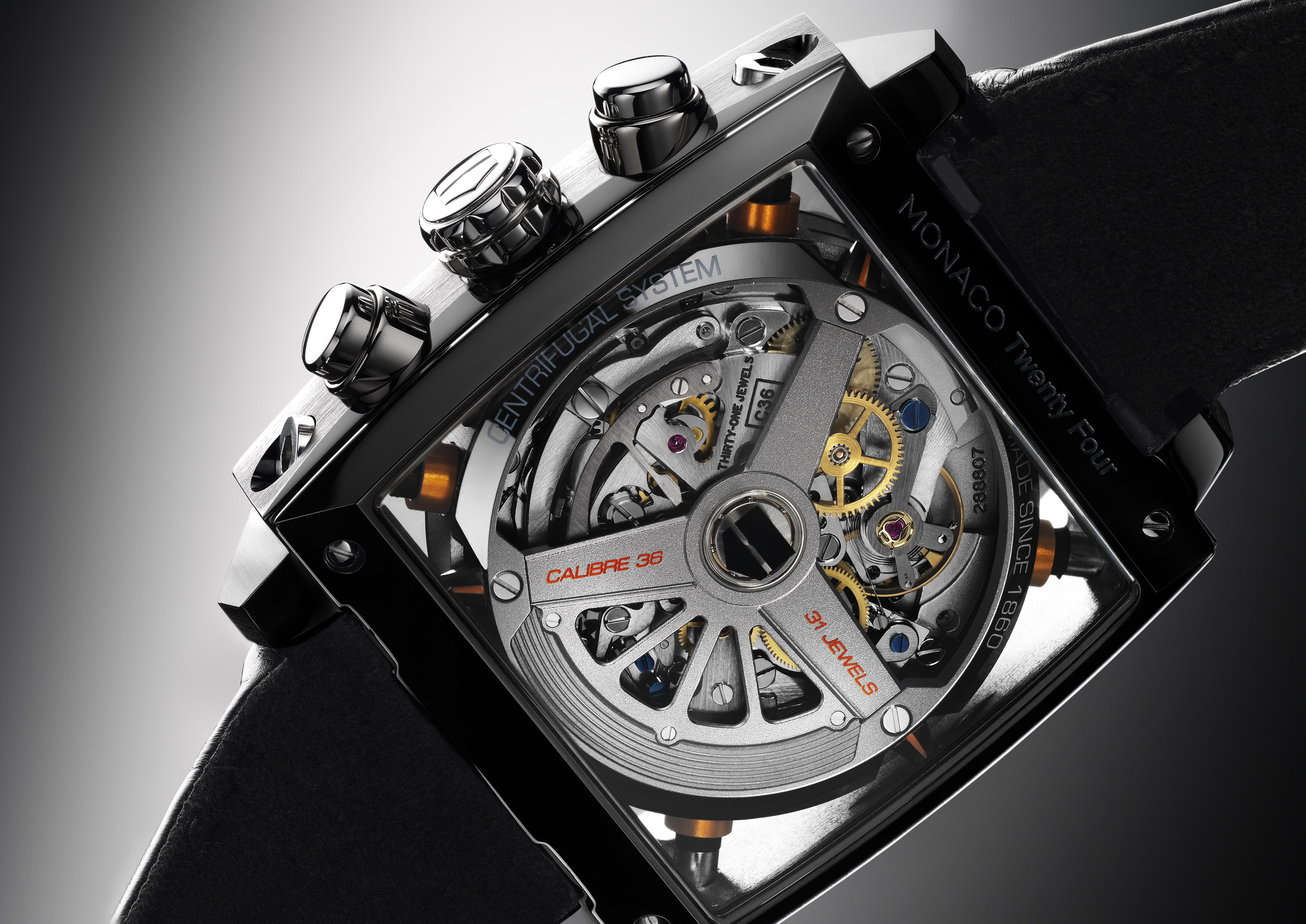 Monaco Twenty Four, watch, TAG Heuer, 4K, chronometer, HD Wallpaper