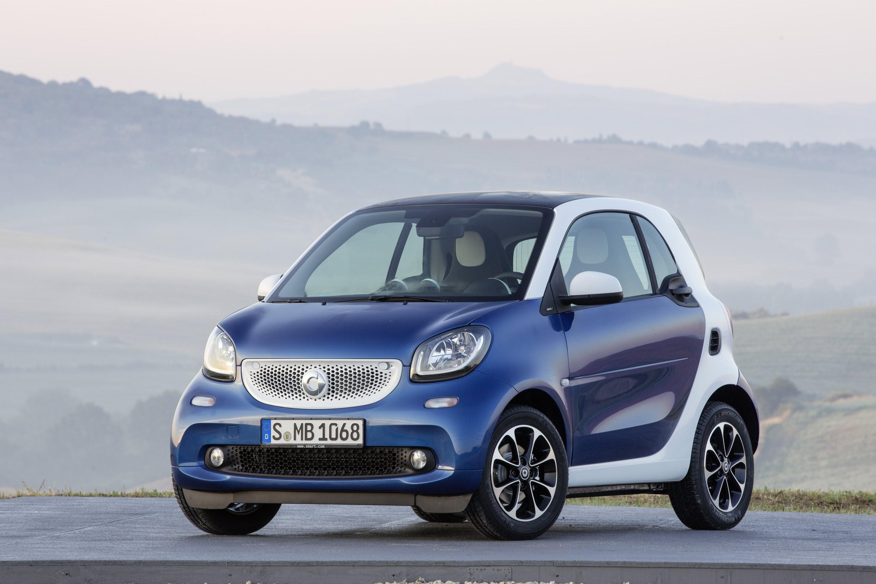 auto, smart, 2K, mini, fortwo, 2015, HD Wallpaper