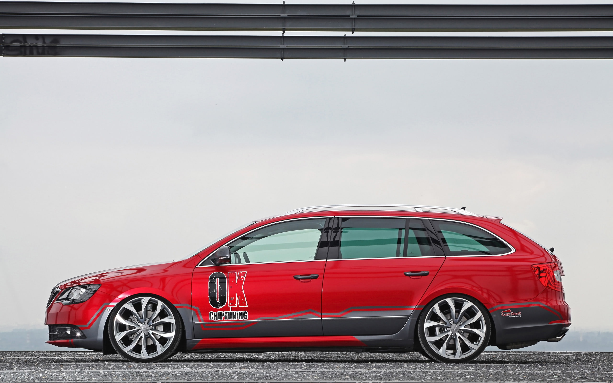 superb, skoda, stationwagon, 2013, 2K, ok chiptuning, tuning, HD Wallpaper