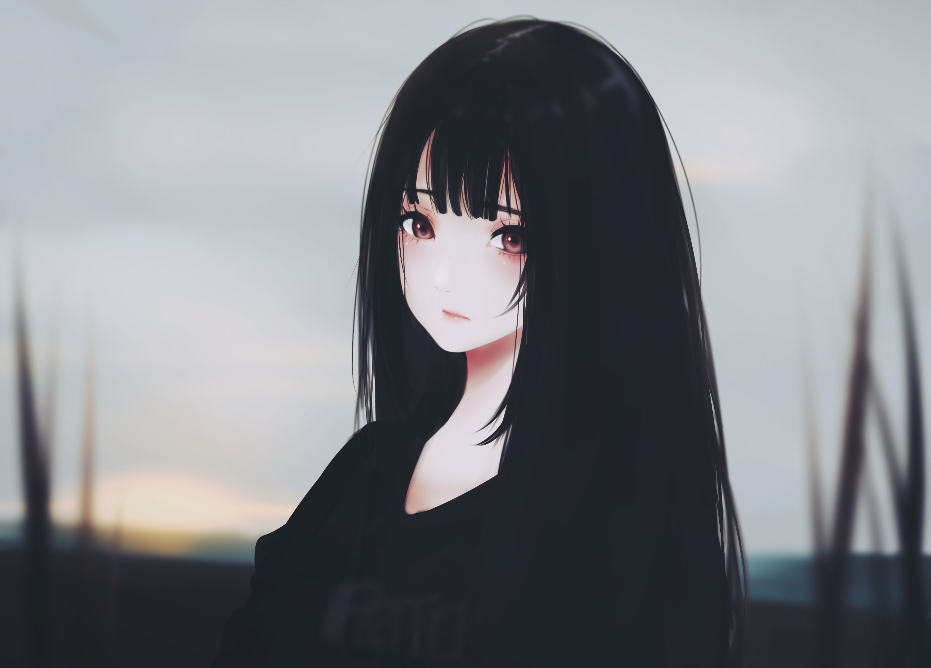 anime girls, 2K, Girls Be Ambitious!, HD Wallpaper
