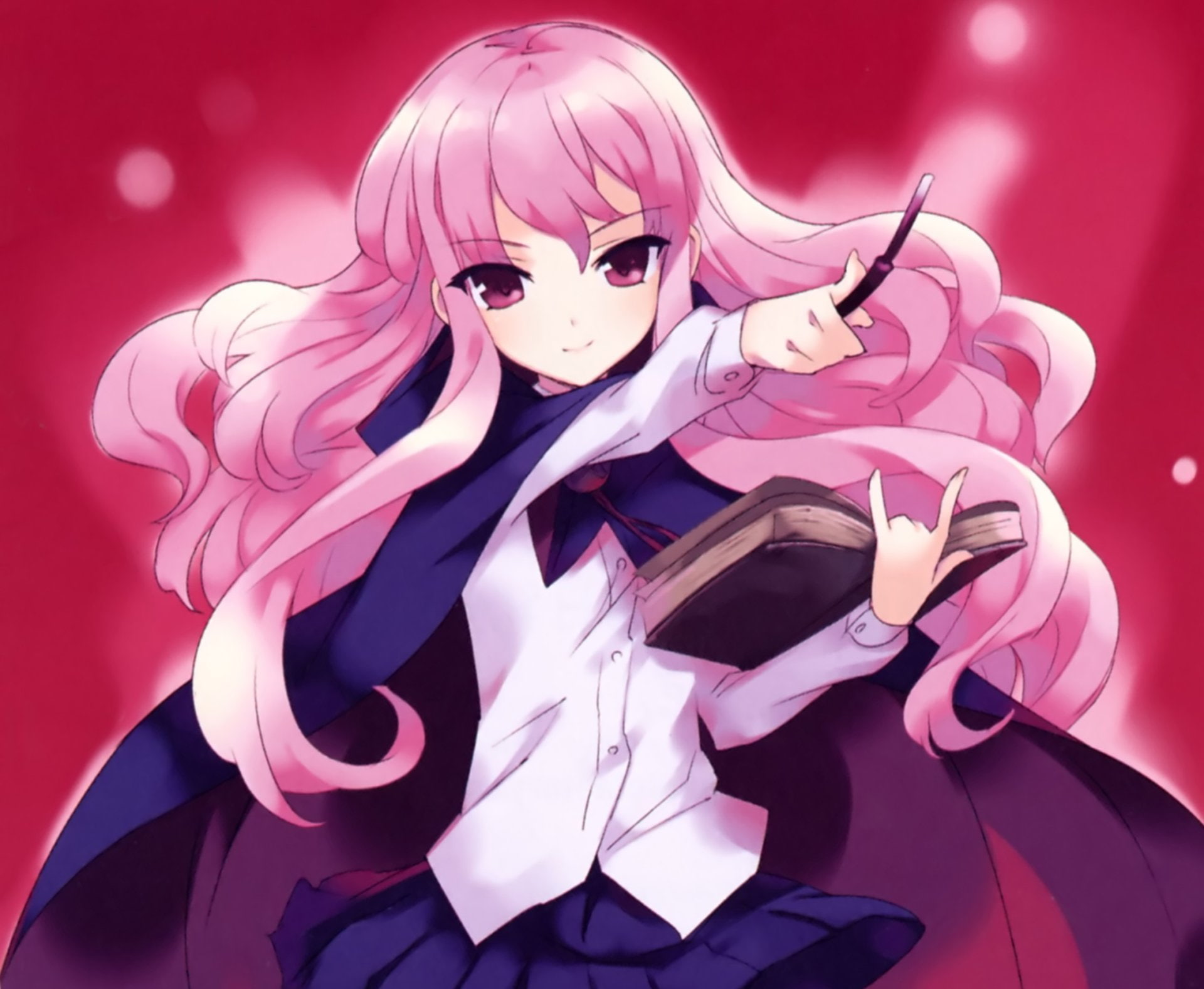 Louise Françoise Le Blanc de La Vallière, Anime, Zero No Tsukaima, 1080P, HD Wallpaper