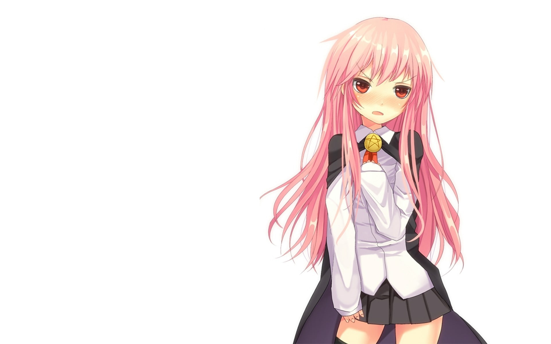 la, vallire, Zero no Tsukaima, 1080P, hair, louise, zero, people, tsukaima, le, pink, blanc, hd, x, pink hair, de, art, franoise, HD Wallpaper