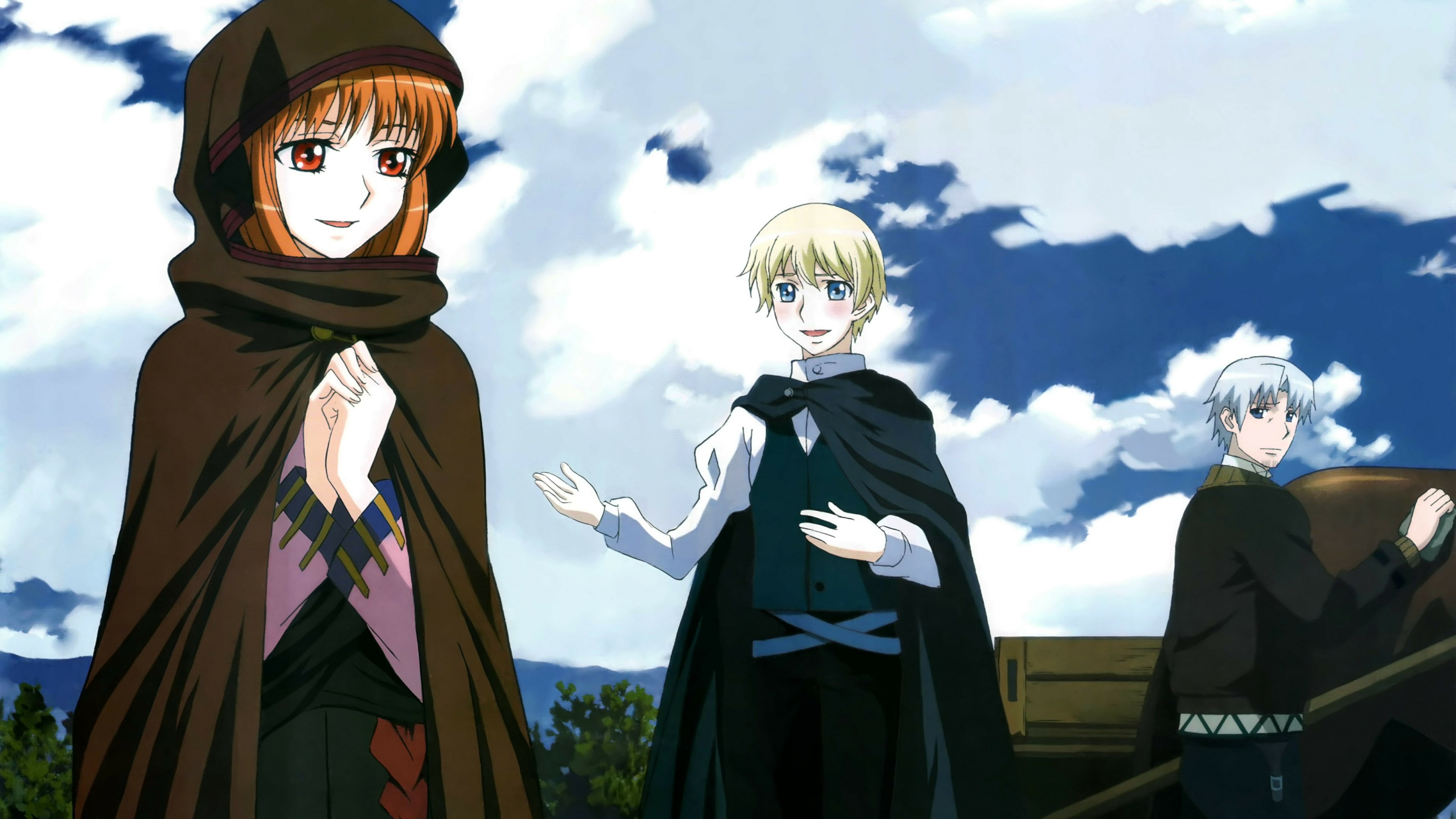 nature, sculpture, Spice and Wolf, day, art and craft, sky, celebration, outdoors, male likeness, Lawrence Craft, human representation, creativity, Holo, HD Wallpaper