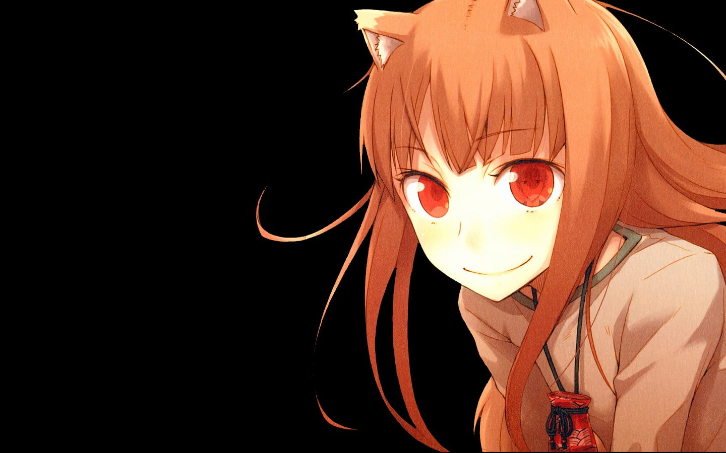 one person, mask, human representation, dark, close-up, representation, portrait, Spice and Wolf, leisure activity, indoors, anime, creativity, front view, HD Wallpaper