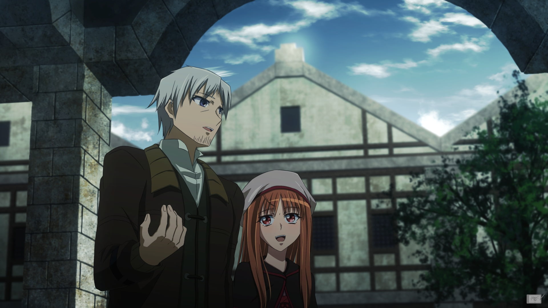 1080P, Spice and Wolf, Holo (Spice and Wolf), Kraft Lawrence, Anime, HD Wallpaper