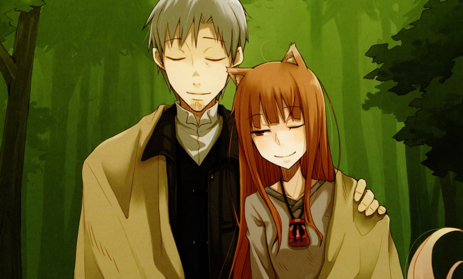 Kraft Lawrence, Anime, 1080P, Spice and Wolf, Holo (Spice and Wolf), HD Wallpaper