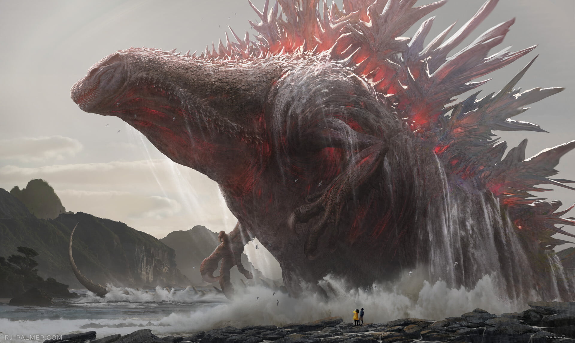 1080P, Godzilla, HD Wallpaper