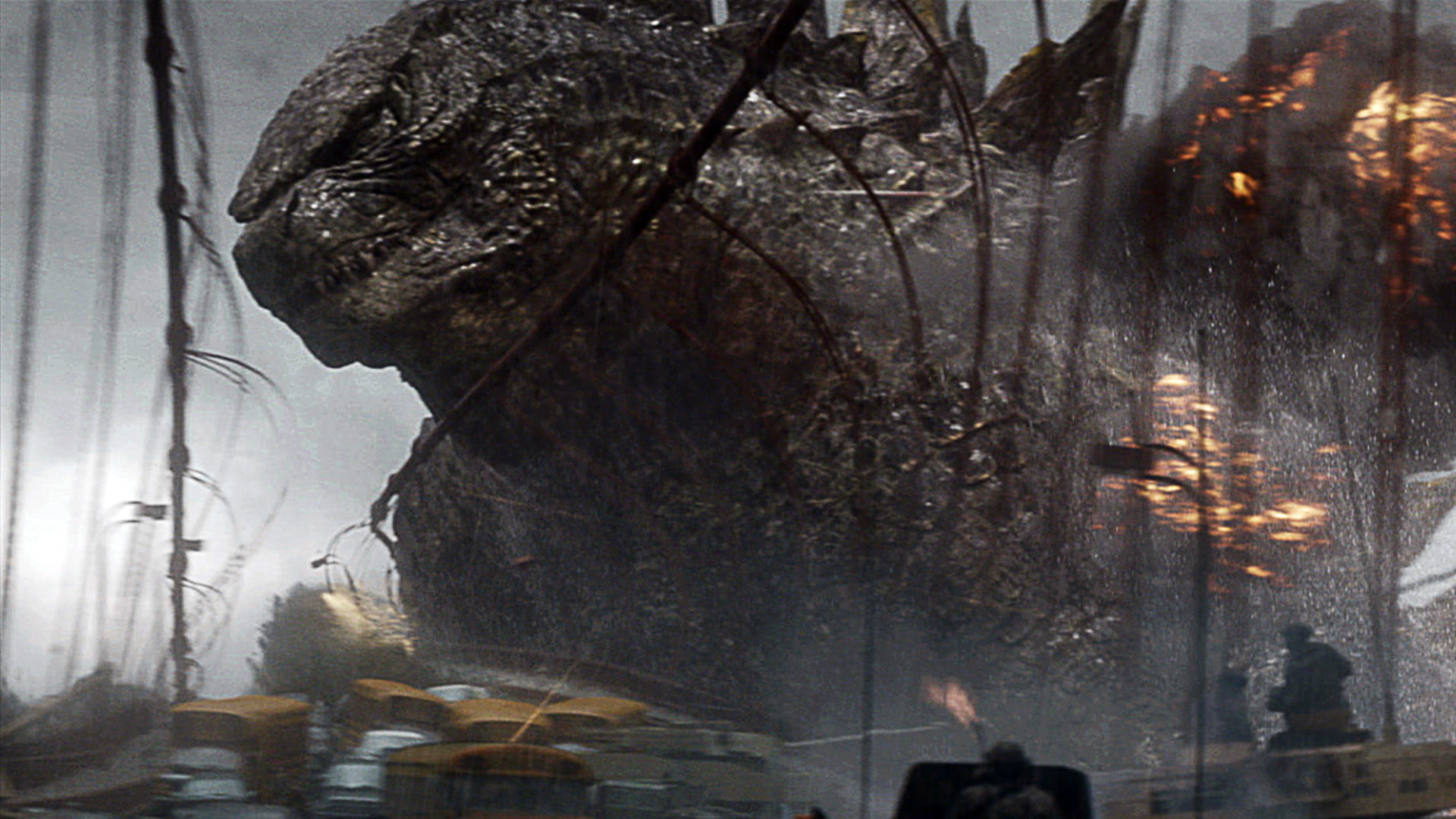 1080P, godzilla 2014, monsters, movie, HD Wallpaper