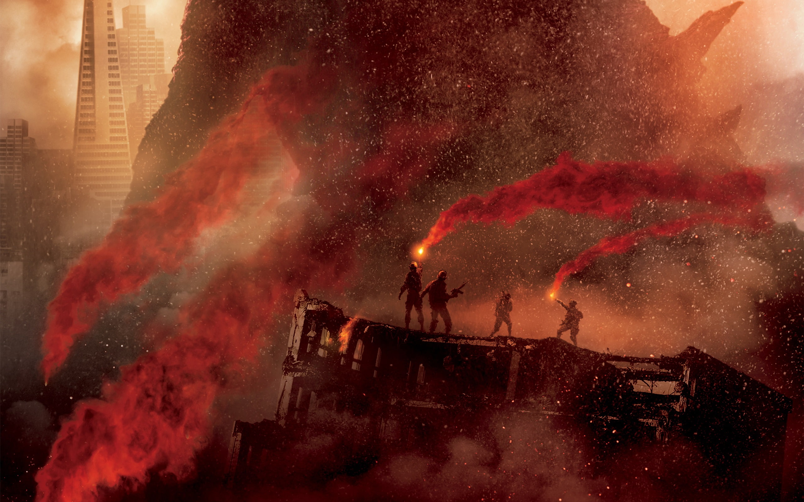 HD, 2014, 2K, Godzilla, HD Wallpaper