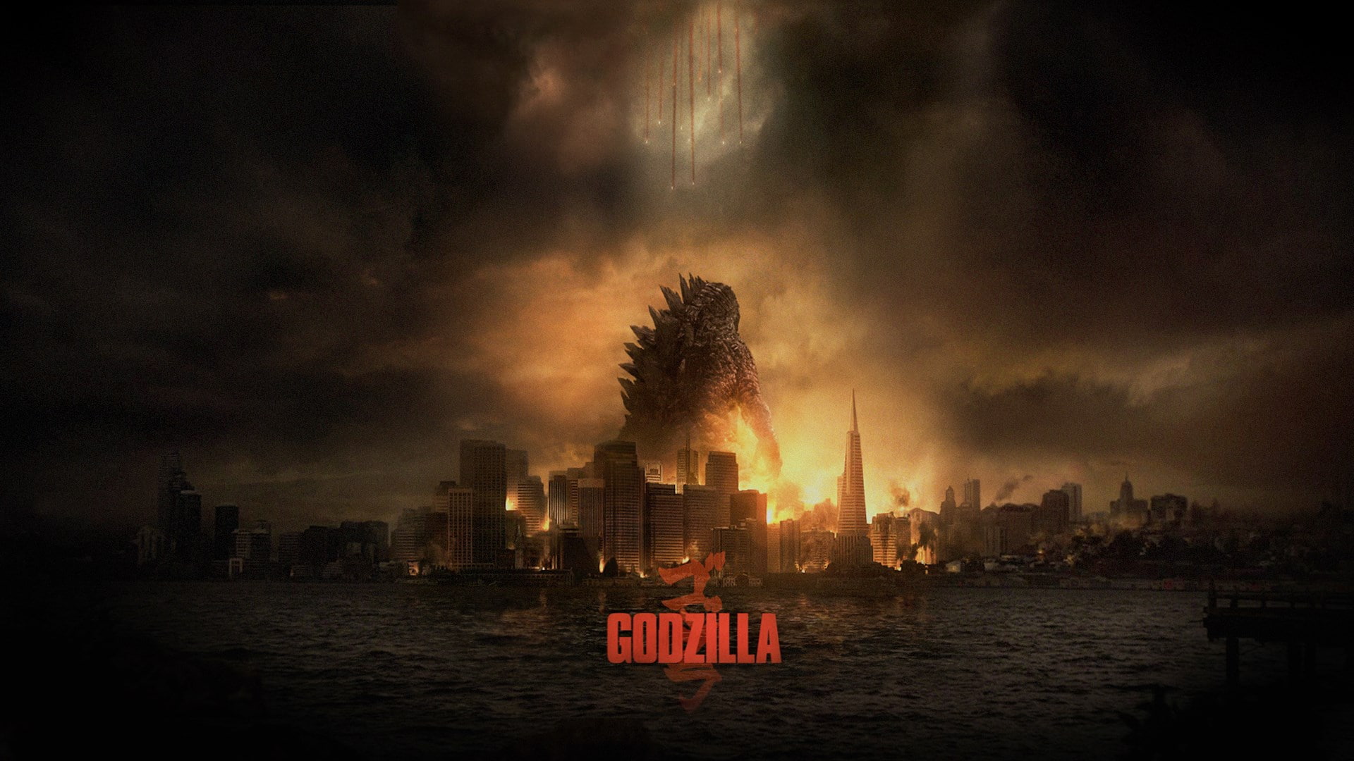 1080P, godzilla 2014, HD Wallpaper