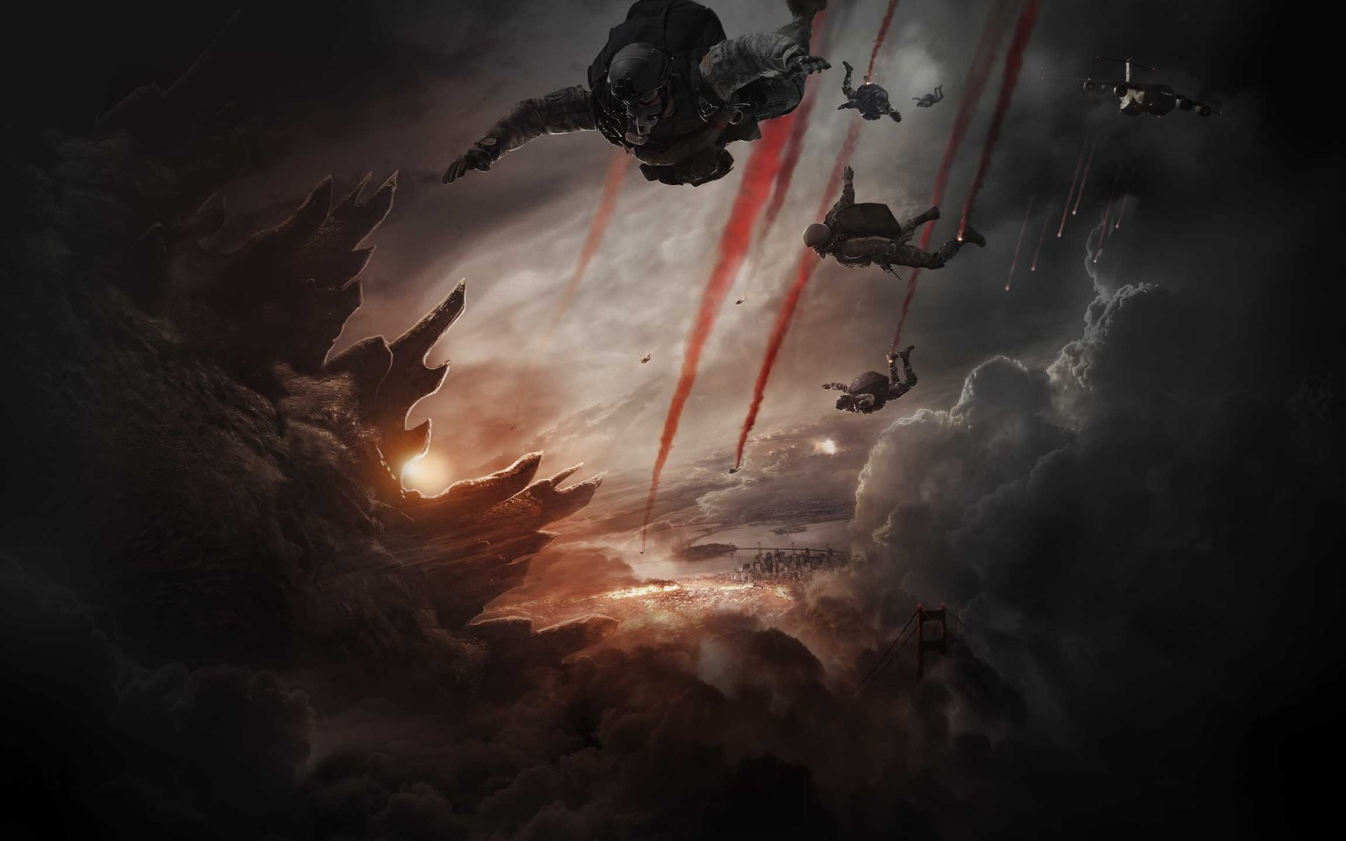 Godzilla (2014), 1080P, Godzilla, HD Wallpaper