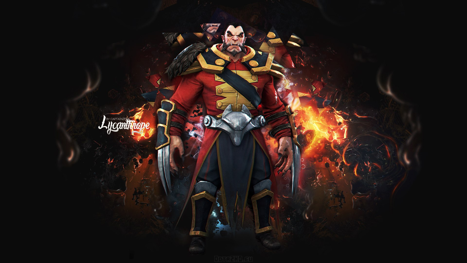 1080P, banehallow, lycanthrope, dota, HD Wallpaper