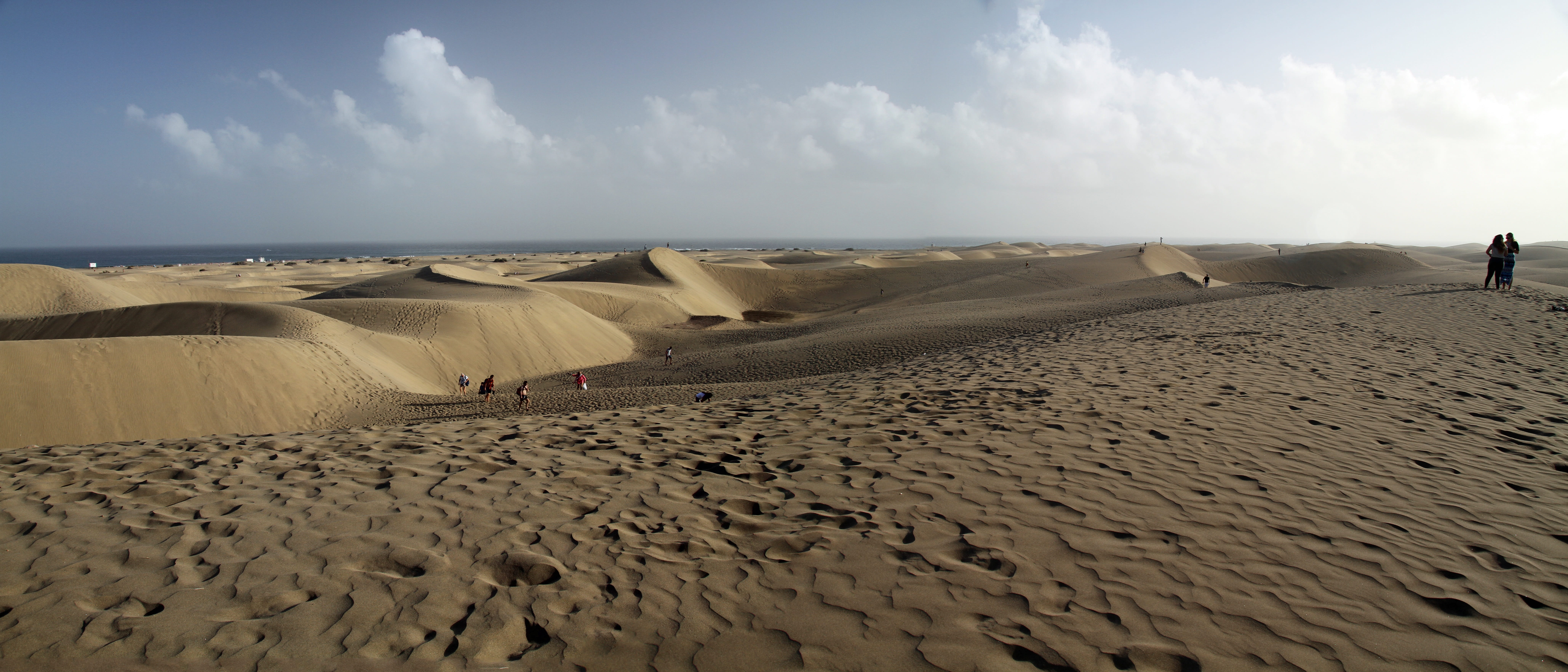 arid climate, environment, playa del ingles, landscape, gran canaria, travel, sand, horizon, canary islands, desert, outdoors, sand dune, spain, trip, nature, HD Wallpaper