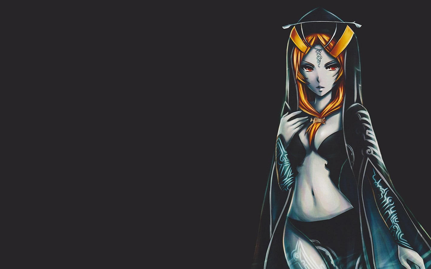 legend, video, princess, zelda, midna, Twilight Princess, hd, The Legend of Zelda, twilight, games, x, art, 720P, HD Wallpaper