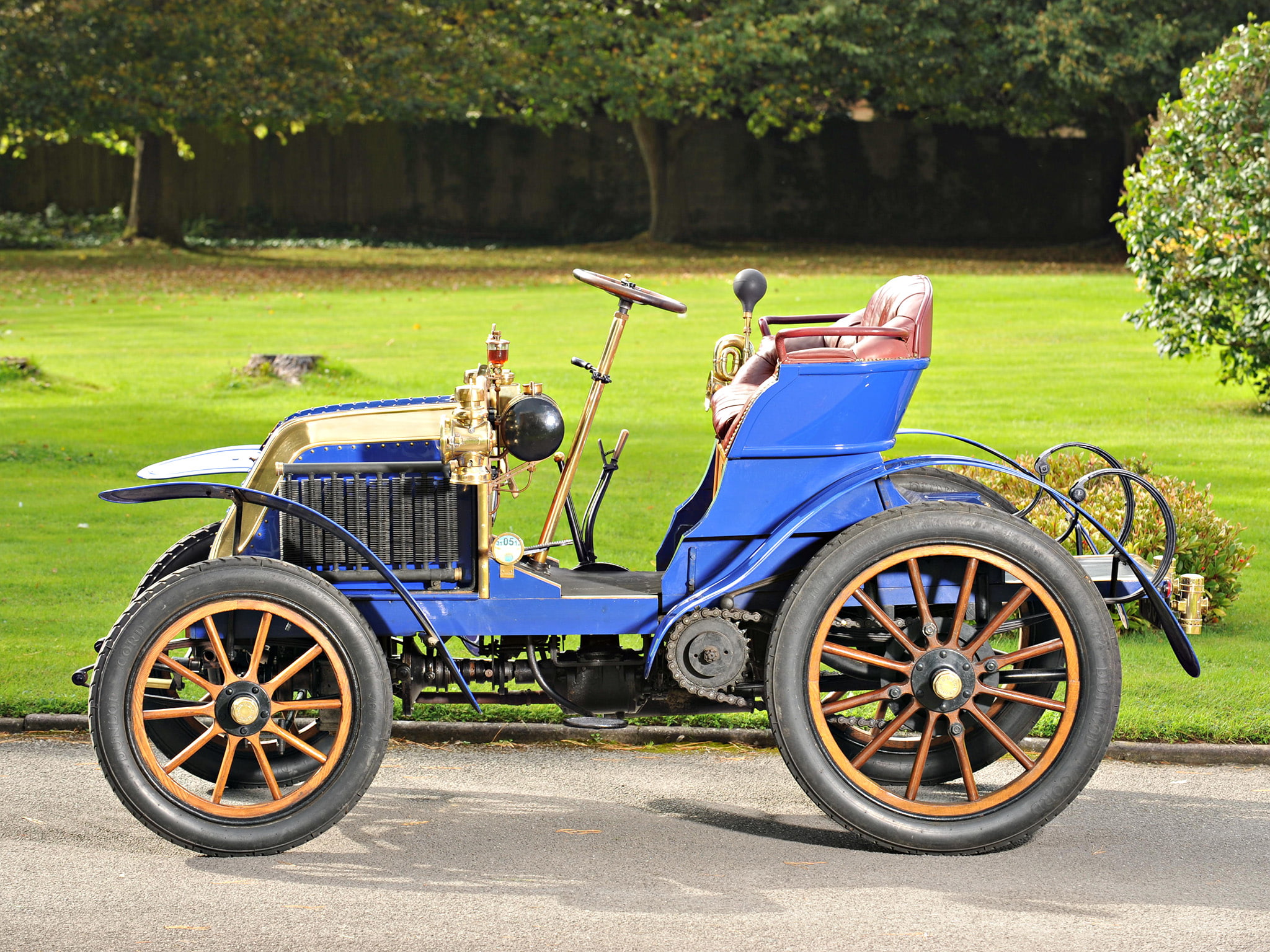 8 hp, retro, 1902, 1080P, deckert, 2 seater, HD Wallpaper