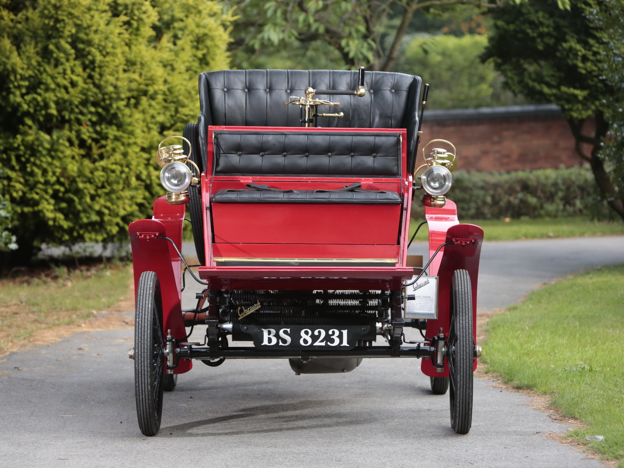 6 hp, warwick, four seater, stanhope, 1902, retro, 1080P, HD Wallpaper