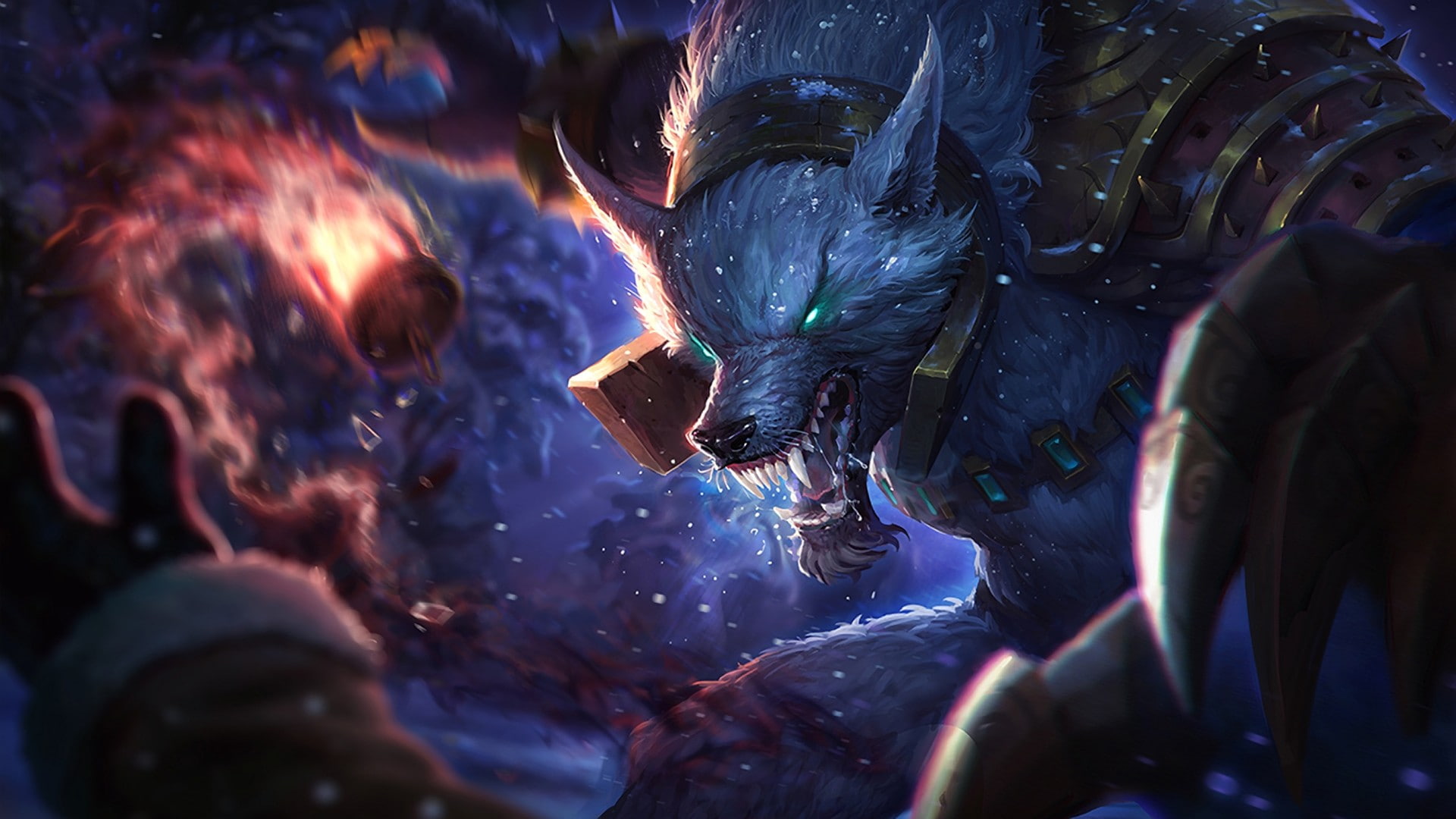 1080P, League Of Legends, Warwick, HD Wallpaper
