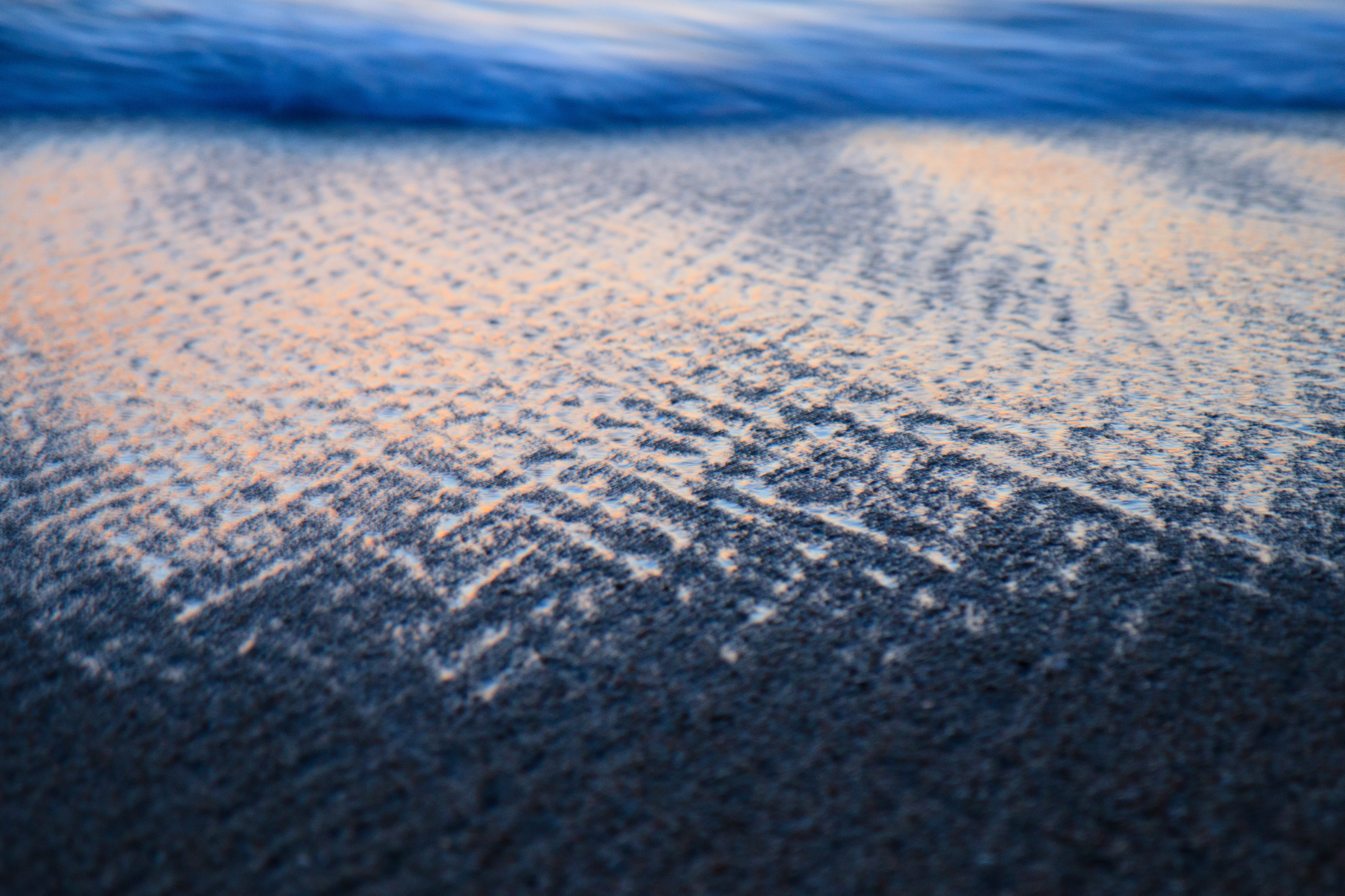 pants, rug, shore, united states, textile, landscape, grain of sand, full frame, ripple, winter, 5K, sea, denim, no people, photo, shoreline, carmel-by-the-sea, HD Wallpaper