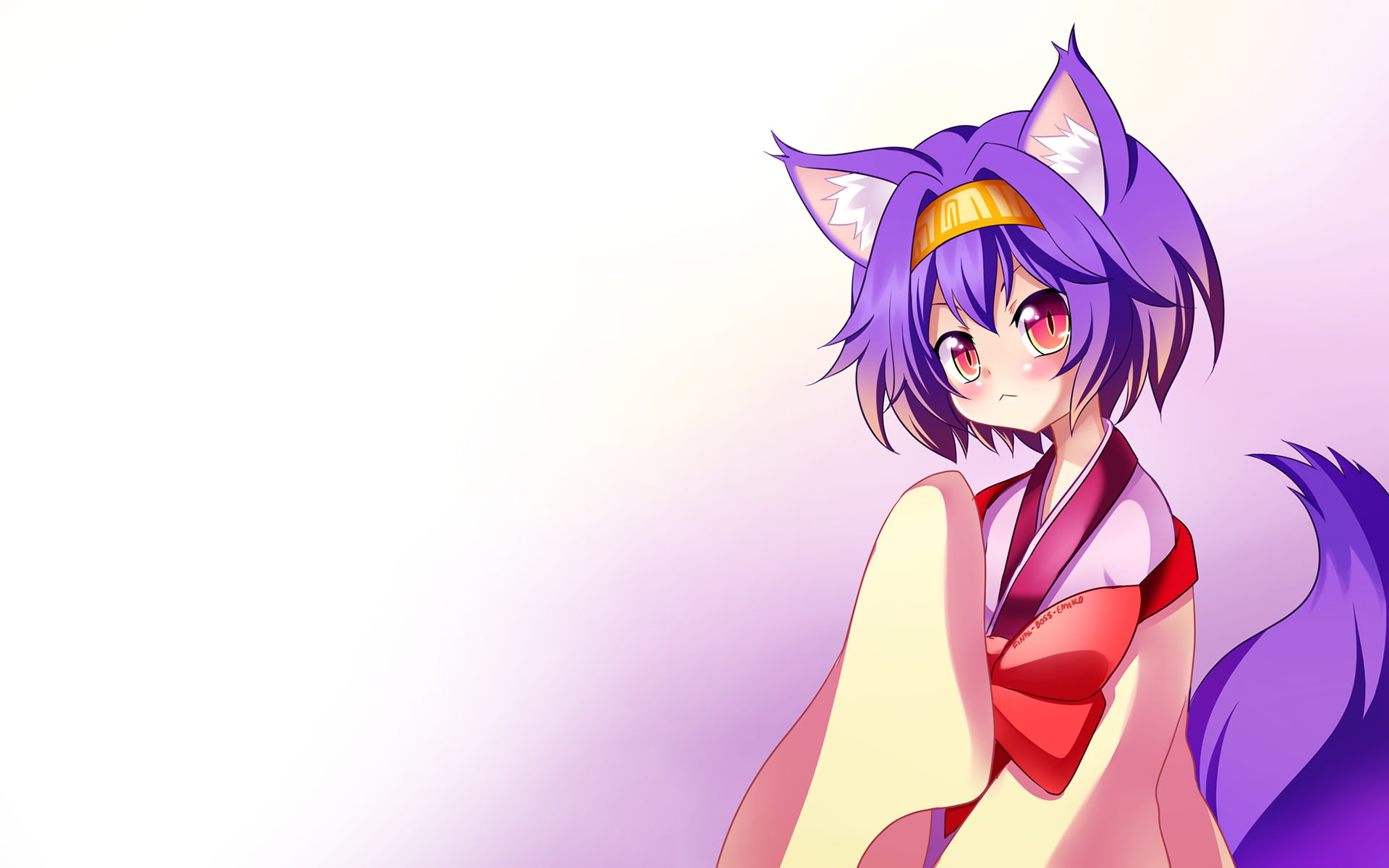 No Game No Life, Anime, 1080P, Izuna Hatsuse, HD Wallpaper