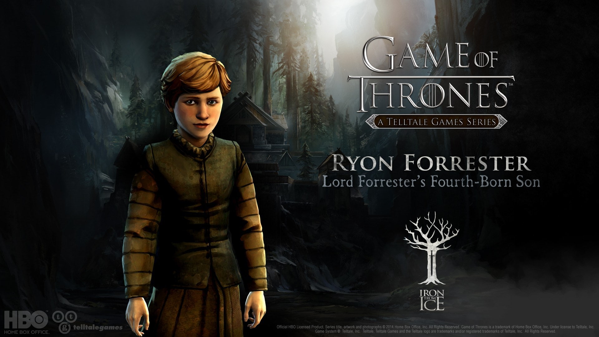 text, clothing, 1080P, indoors, front view, dark, adult, standing, western script, women, one person, portrait, young adult, sign, blackboard, Game of Thrones: A Telltale Games Series, HD Wallpaper