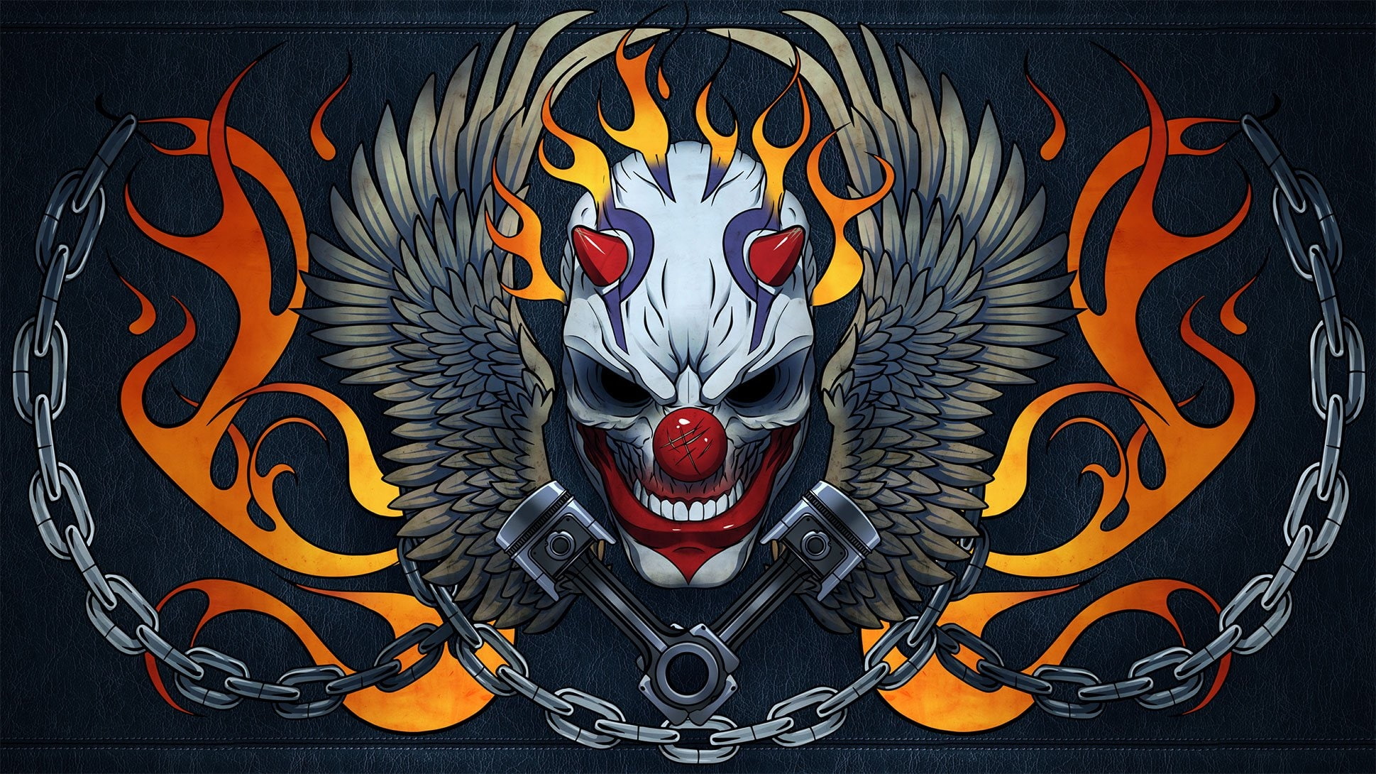 halloween, close-up, Games, no people, chains, mammal, demon - fictional character, wings, one animal, creativity, big cat, craft, tiger, feline, cat, payday 2, HD Wallpaper
