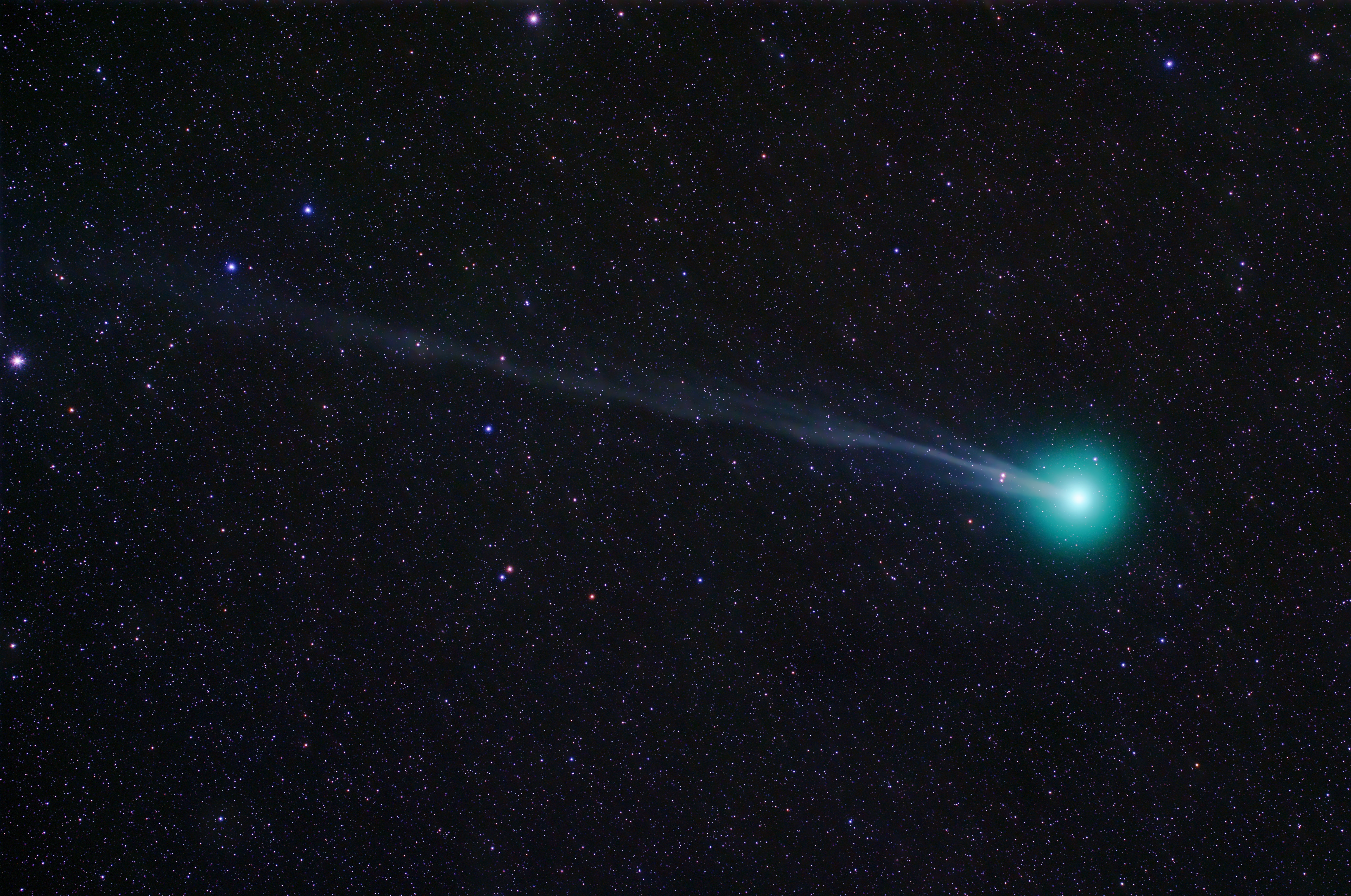 Comet, (Lovejoy), space, C/2014 Q2, stars, 5K, HD Wallpaper