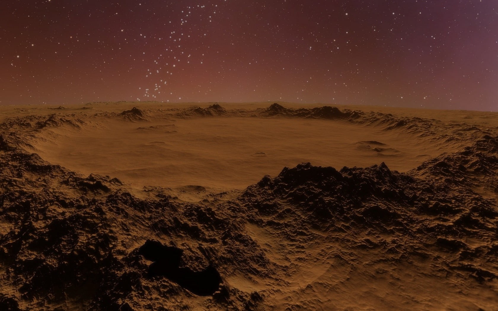 night, land, beauty in nature, brown, sand, space and astronomy, sky, rock, star - space, star field, astronomy, tranquility, tranquil scene, nature, star, HD Wallpaper