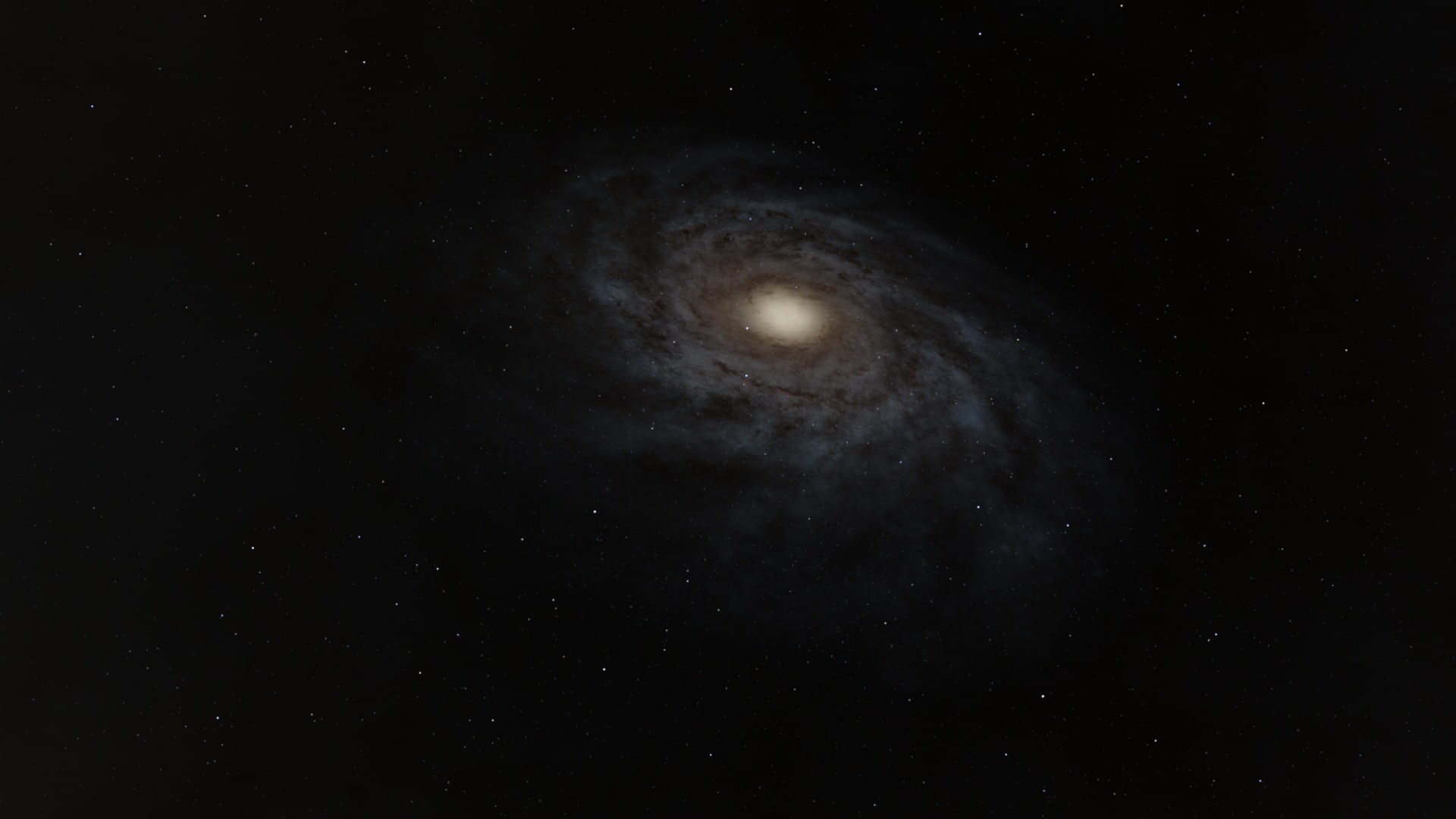 space, Milky Way, Space Engine, 1080P, HD Wallpaper