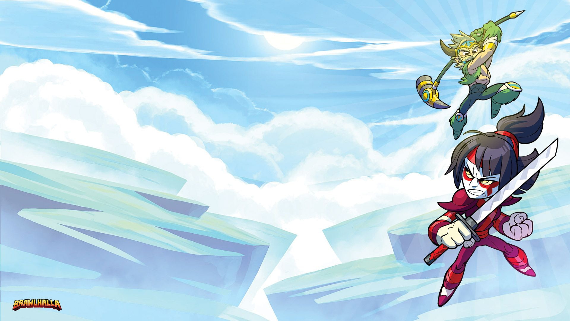 Bödvar (Brawlhalla), 1080P, Hattori (Brawlhalla), Video Game, Brawlhalla, HD Wallpaper