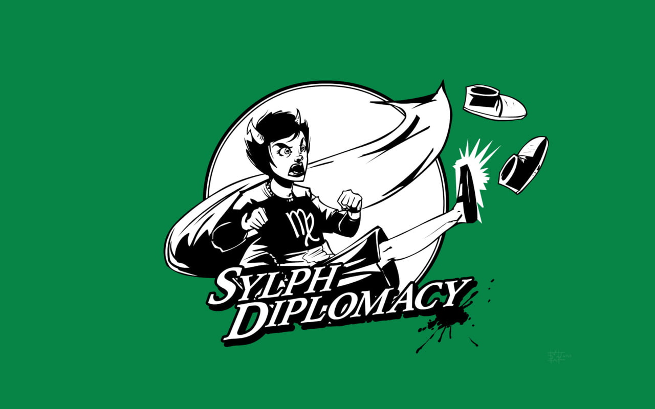 720P, hd, homestuck, video games, green, HD Wallpaper